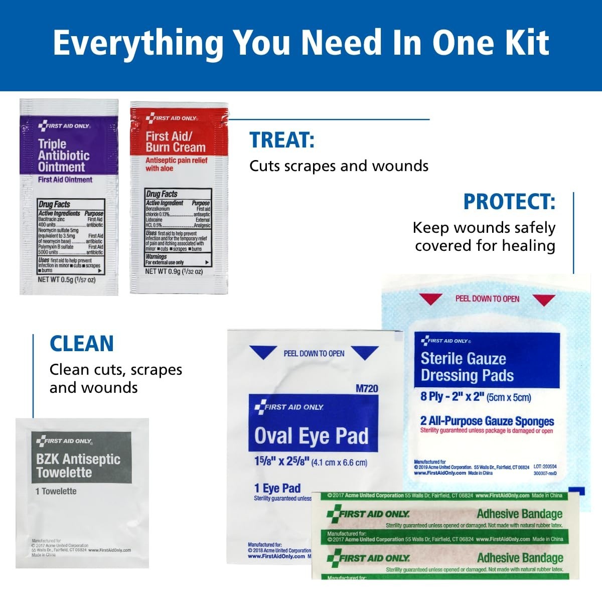 All Purpose 50 Person First Aid Kit   OSHA Compliant Emergency Supplies for Home3