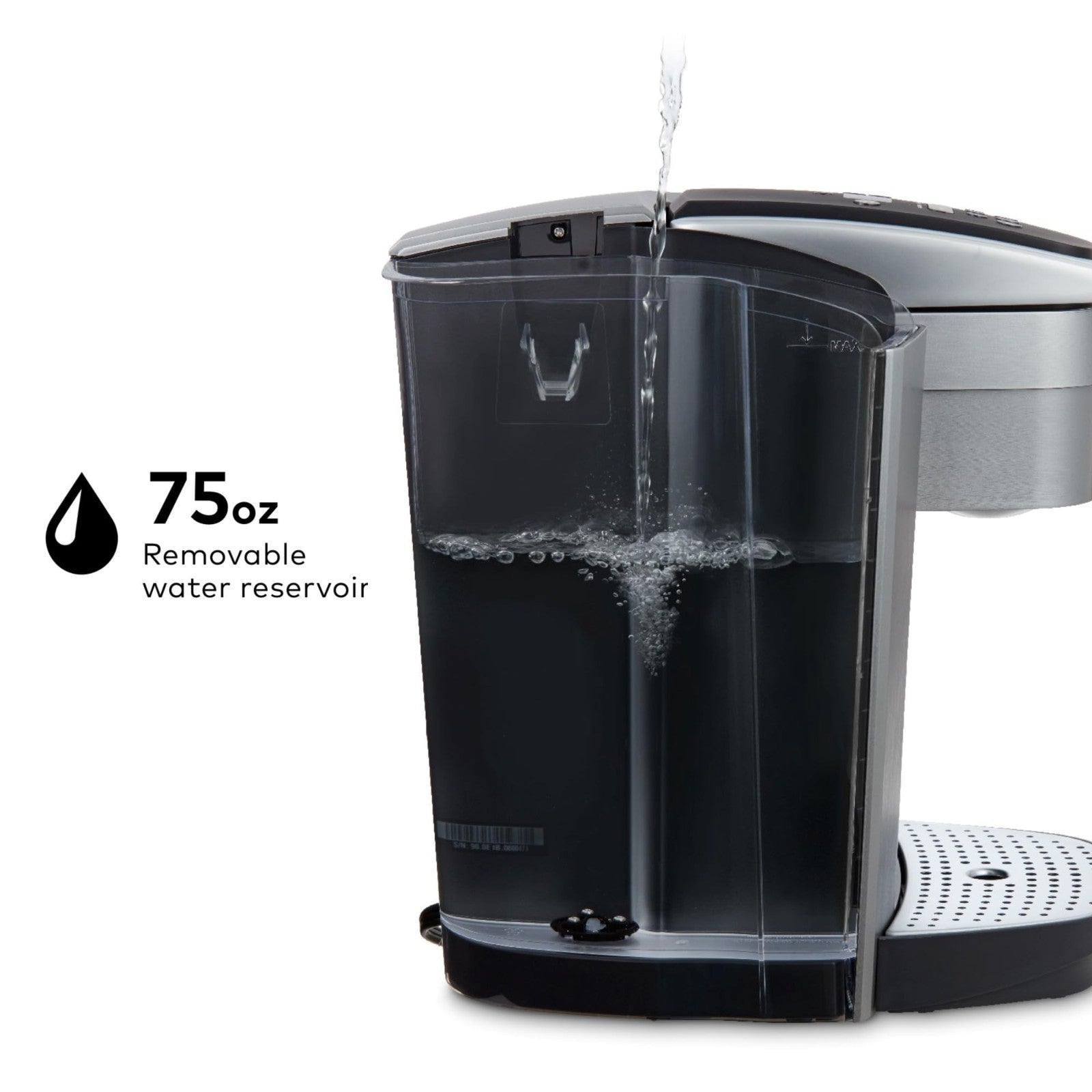 Single Serve Coffee Maker with Strength Control, Iced Coffee, 8-12oz Brew Size,8