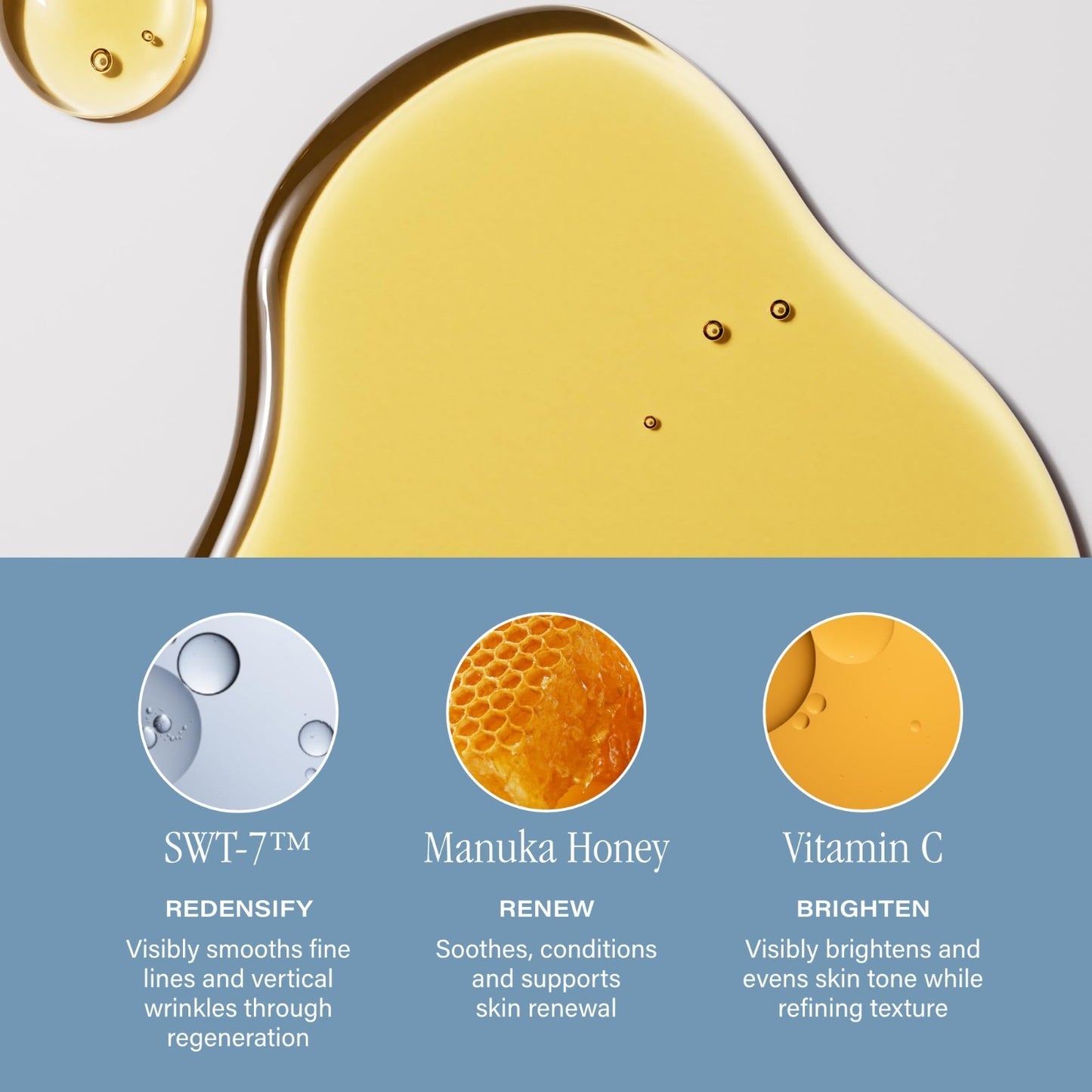 Luminous Anti Aging Face Oil with Vitamin C & Manuka Honey   Hydrating Serum4