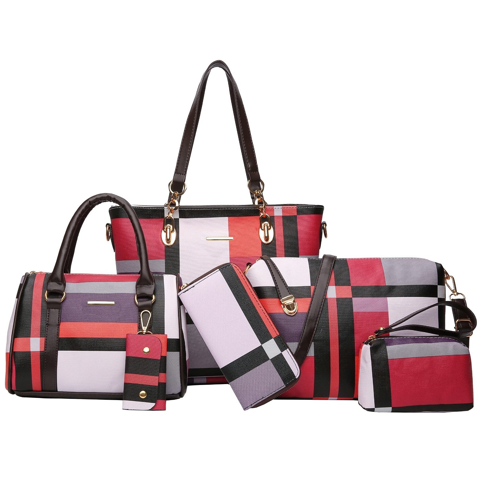 Stylish Designer Handbags for Women - Satchel Shoulder Tote Top Handle Purse1