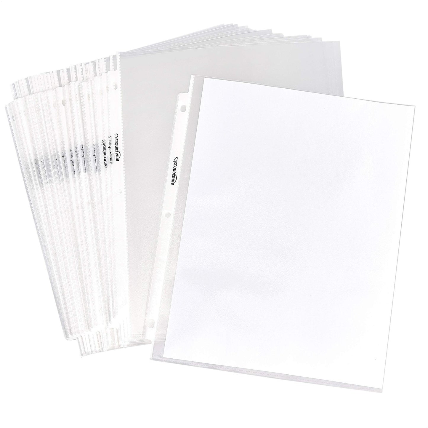 Clear Sheet Protectors for 3 Ring Binder, Non Glare, Top Loading, 8.5x11", 1200 1