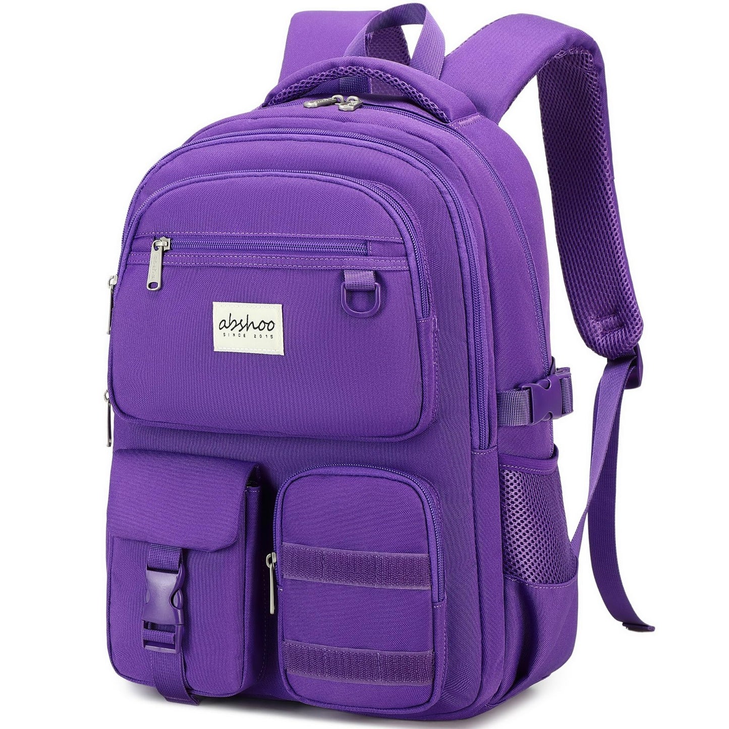 Large Heavy Duty Backpack for School & College   Multi Pocket Travel Bookbag2