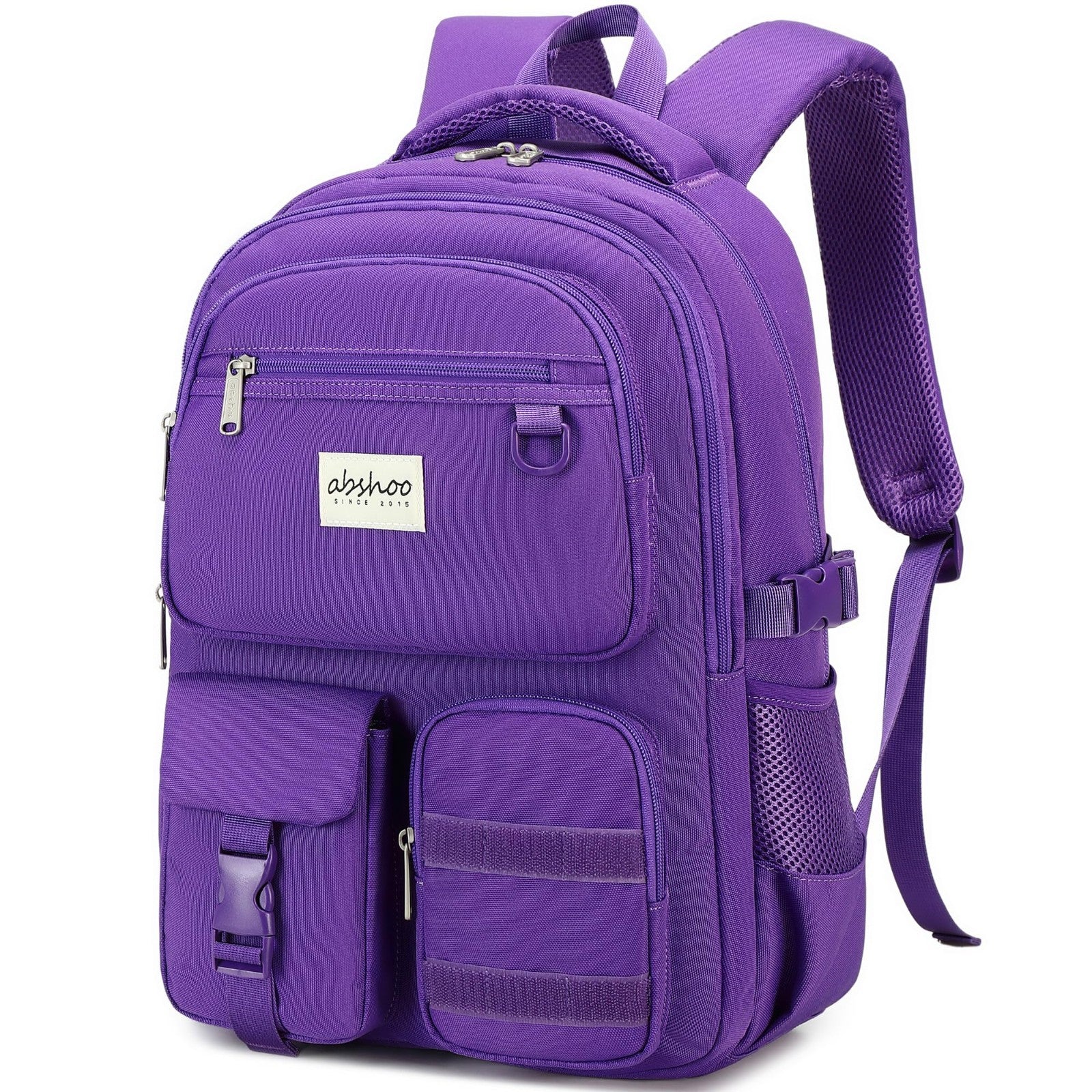 Large Heavy Duty Backpack for School & College   Multi Pocket Travel Bookbag2