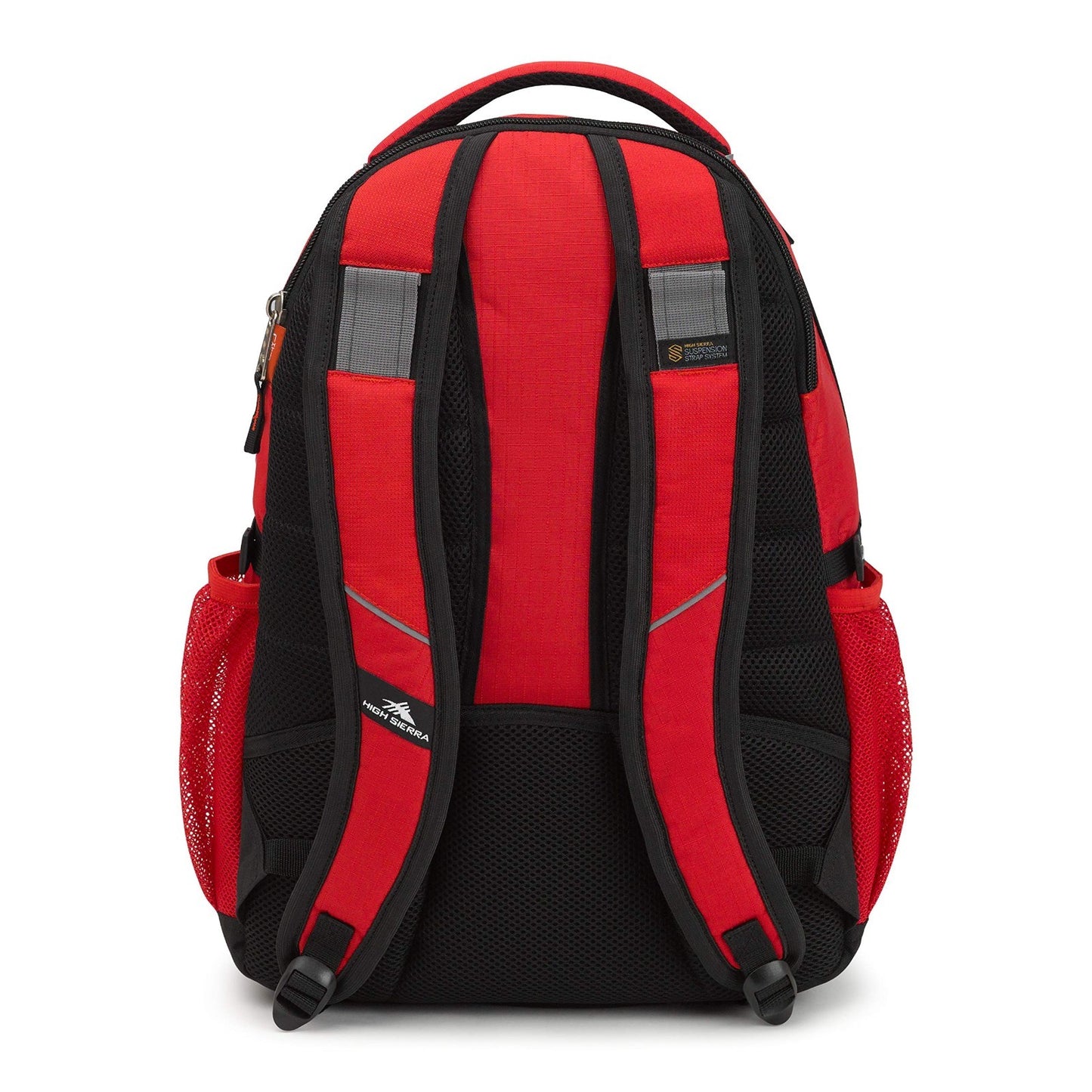 Versatile Laptop Backpack, Crimson/Black, Fits Most 15.6" Laptops, Durable & Sty3