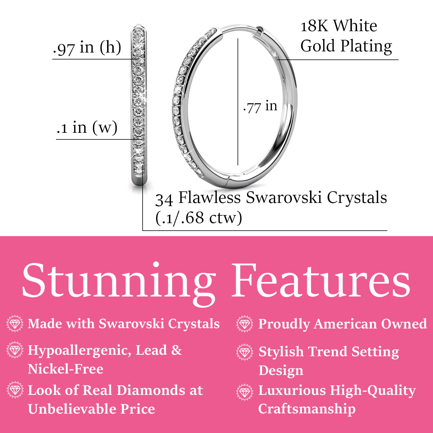 The Time and Tru Women's Layered Necklace with Cubic Zirconia Pendant is a stunn1
