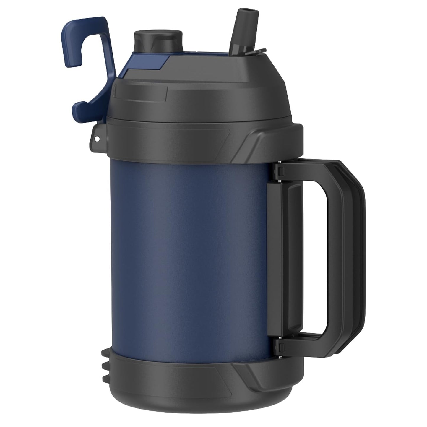 1 Gallon Insulated Water Jug with Straw, 128 oz Stainless Steel Sport Bottle, Co1