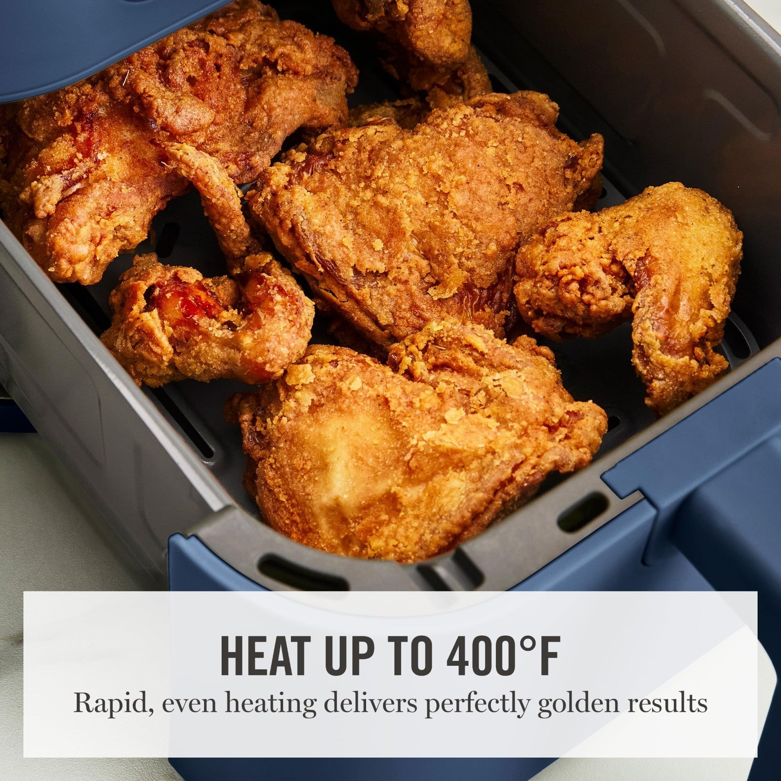6QT Air Fryer, 6-in-1 Multi-Cooker, Bake, Broil, Roast, Dehydrate, Non-Stick Bas7