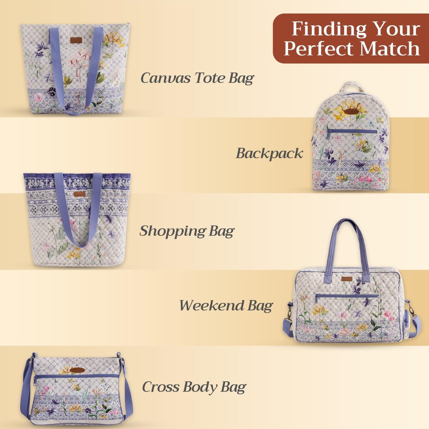 Stylish Women's Cotton Shoulder Handbag   Versatile Tote Bag for Everyday Use7