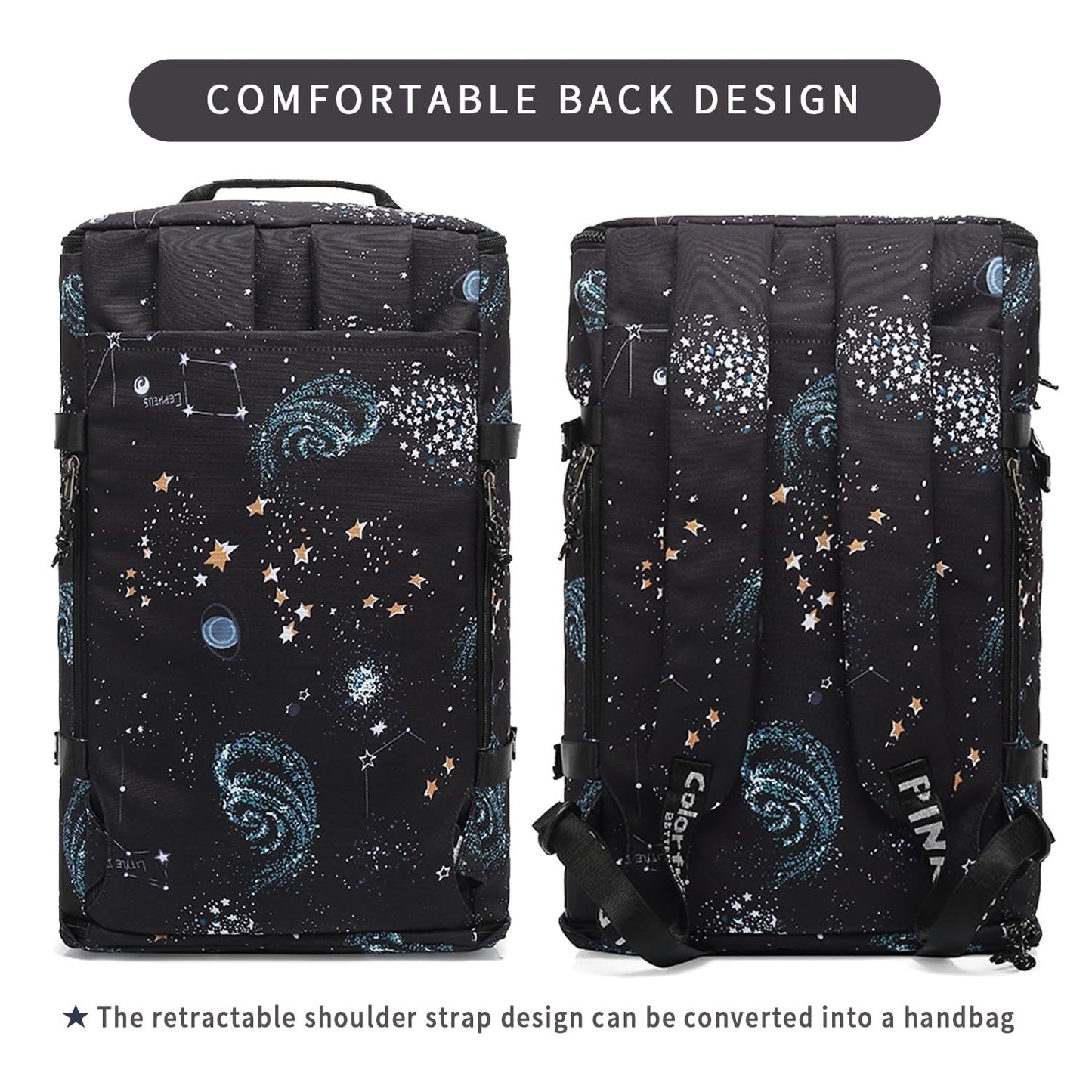 Waterproof Gym Duffel Backpack with Shoe Compartment   Sports, Walking, Laptop C6