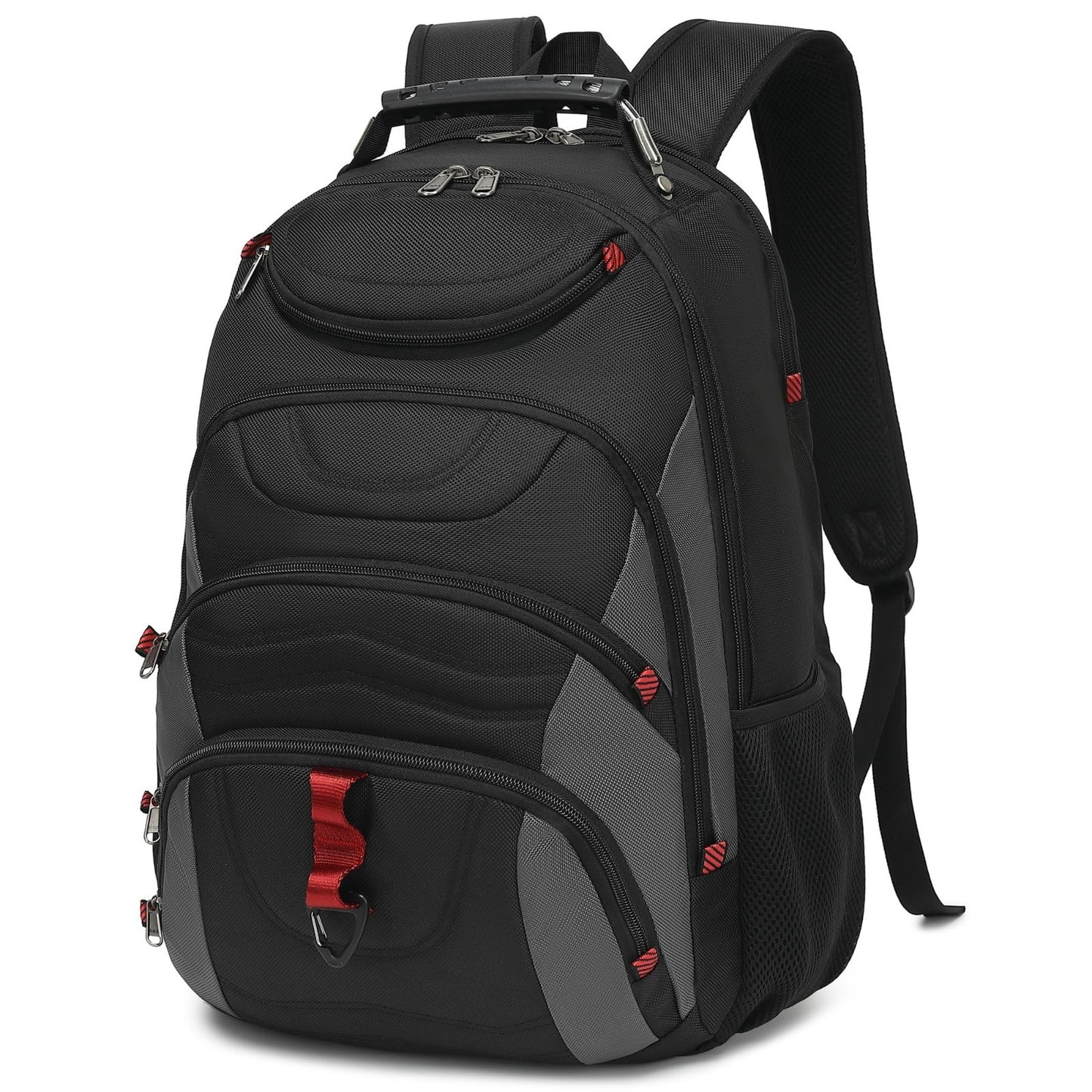 17.3" Laptop Backpack, Waterproof Travel Bag with USB Port, Anti Theft, Casual W1