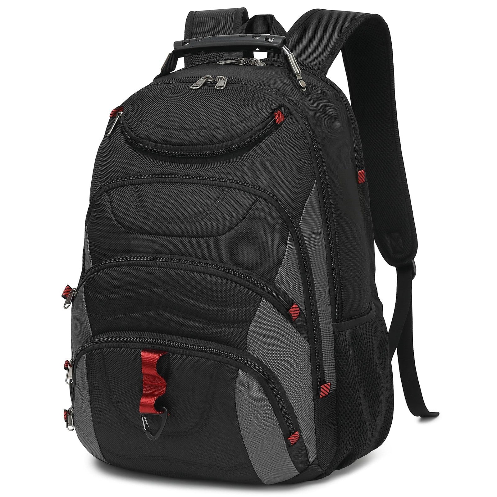 17.3" Laptop Backpack, Waterproof Travel Bag with USB Port, Anti Theft, Casual W1