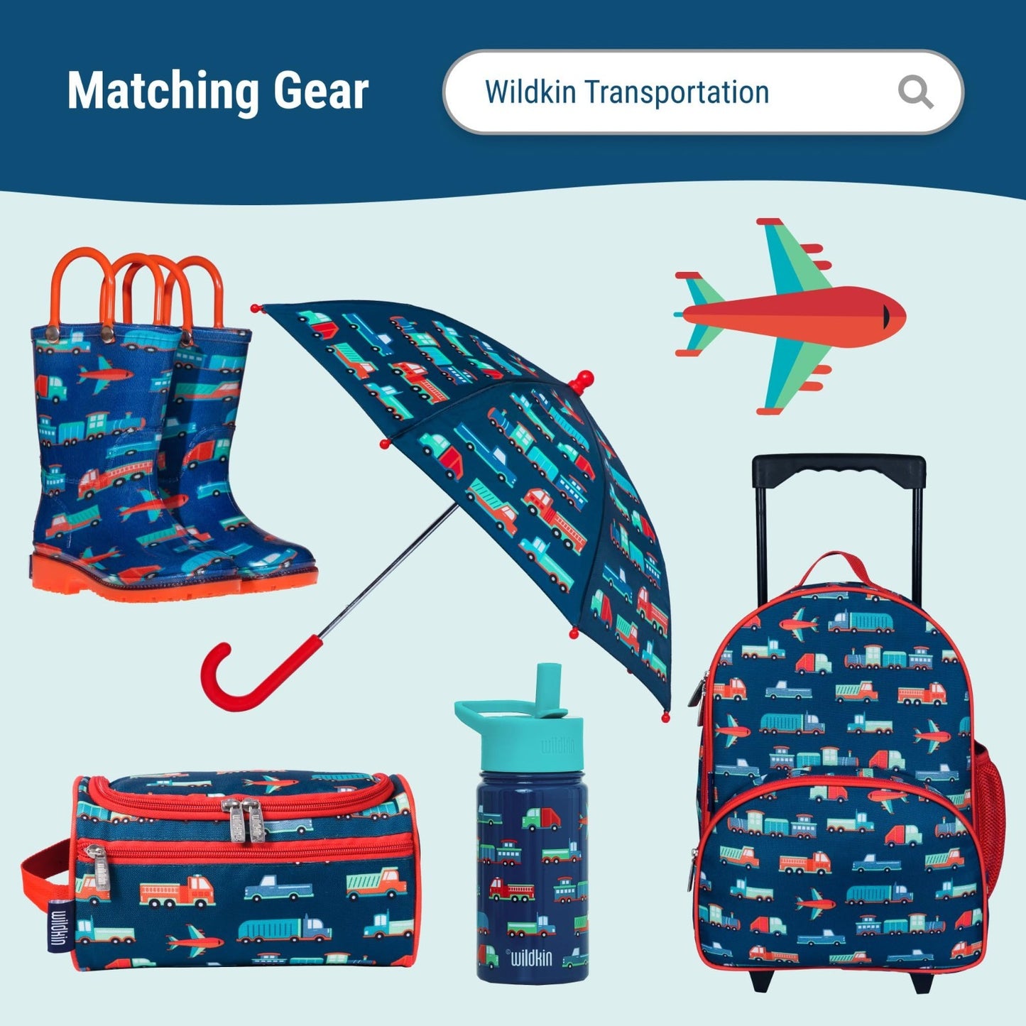 Kids Overnighter Duffel Bag - Lightweight Travel Bag for School & Sleepovers, Du7