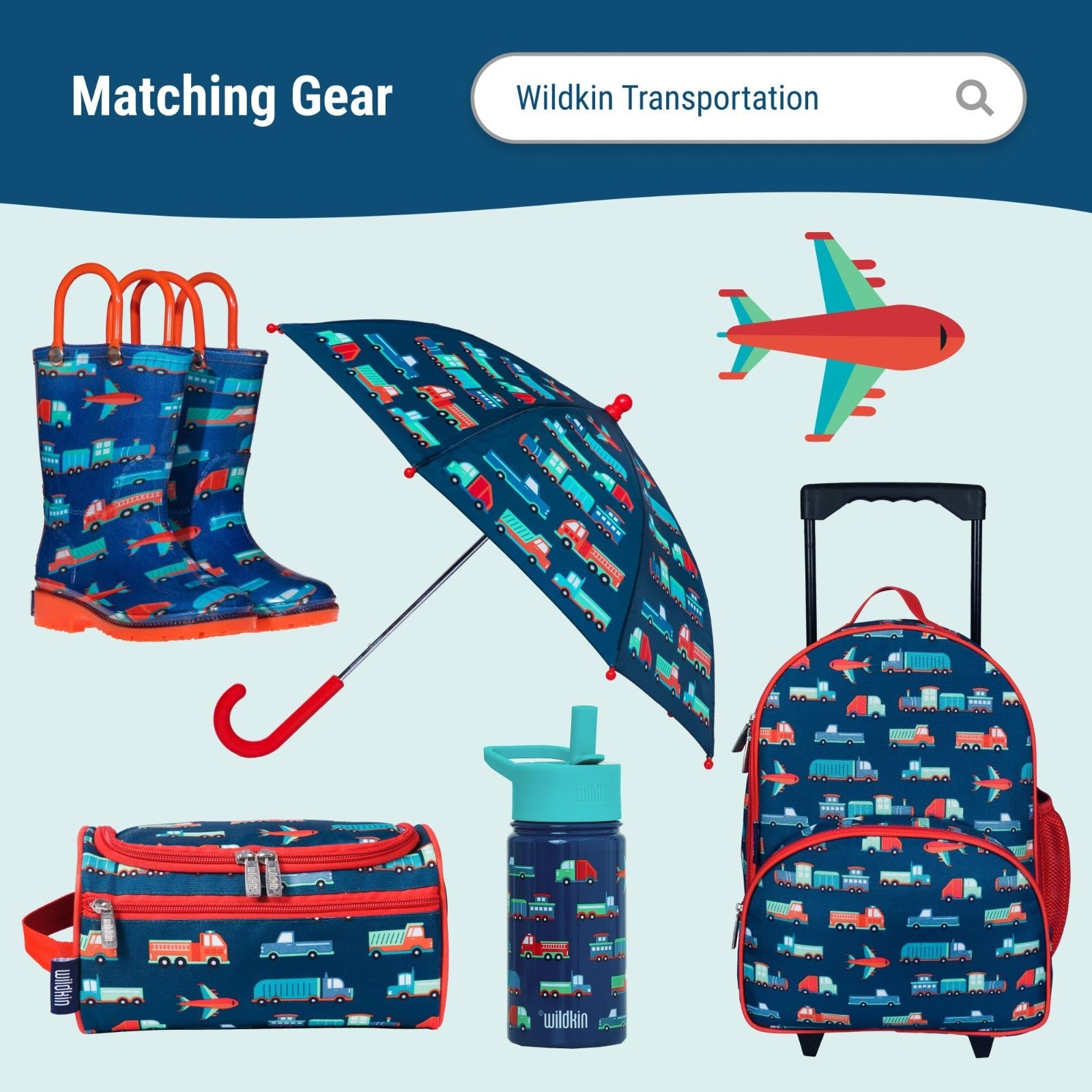 Kids Overnighter Duffel Bag - Lightweight Travel Bag for School & Sleepovers, Du7