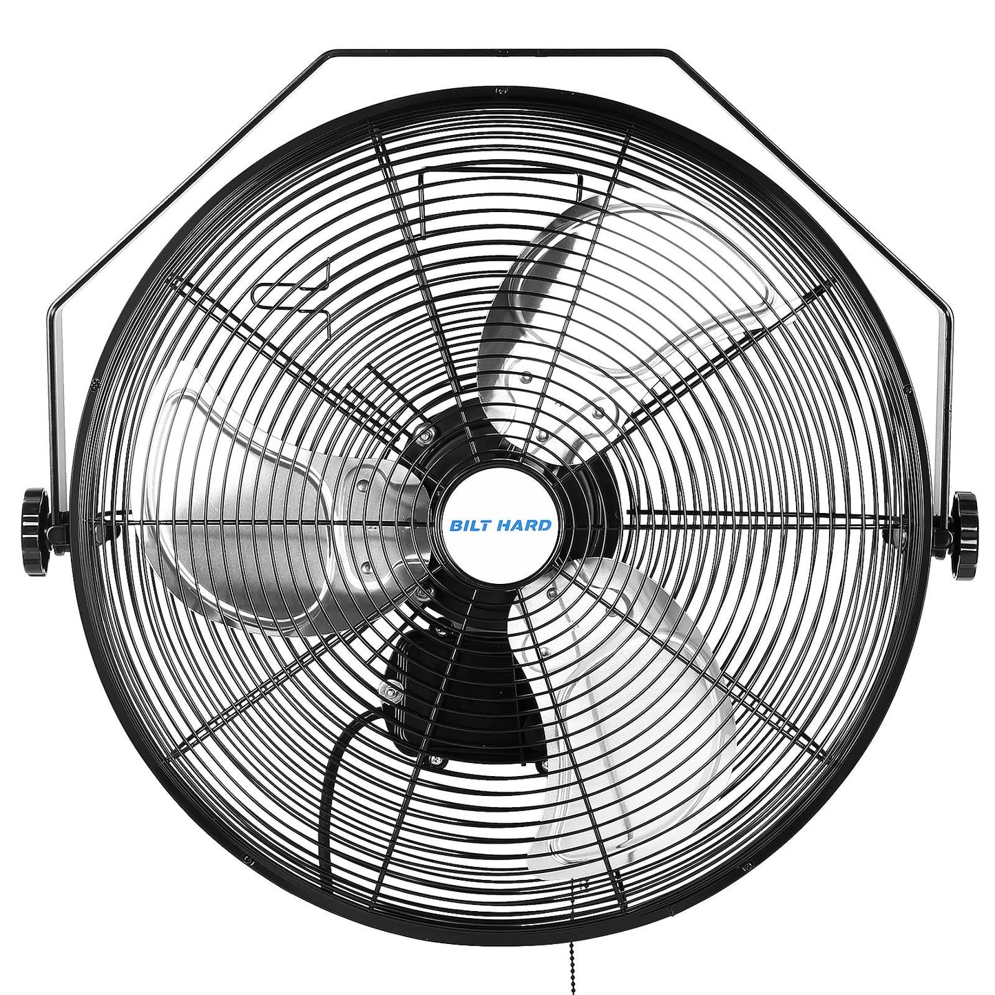 High Velocity 20" Outdoor Wall Mount Fan, 5400 CFM, 3 Speed Waterproof for Patio1