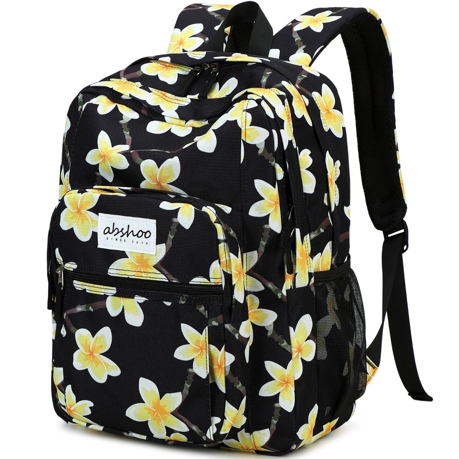 Floral Women's School Backpack   Water Resistant Bookbag for College & Teens1