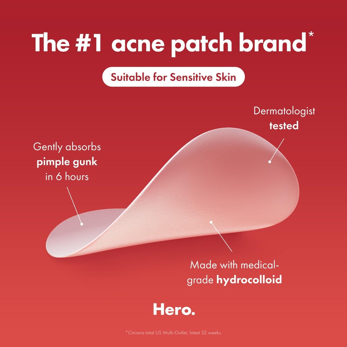 Original Nighttime Acne Pimple Patches - 36 Ct Hydrocolloid Spot Treatment, Shri6