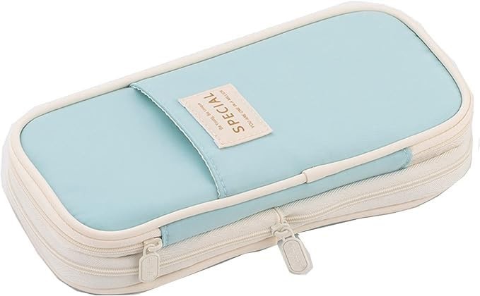 Large Capacity Pencil Case Organizer   Zippered Pen Bag for Office & Travel3