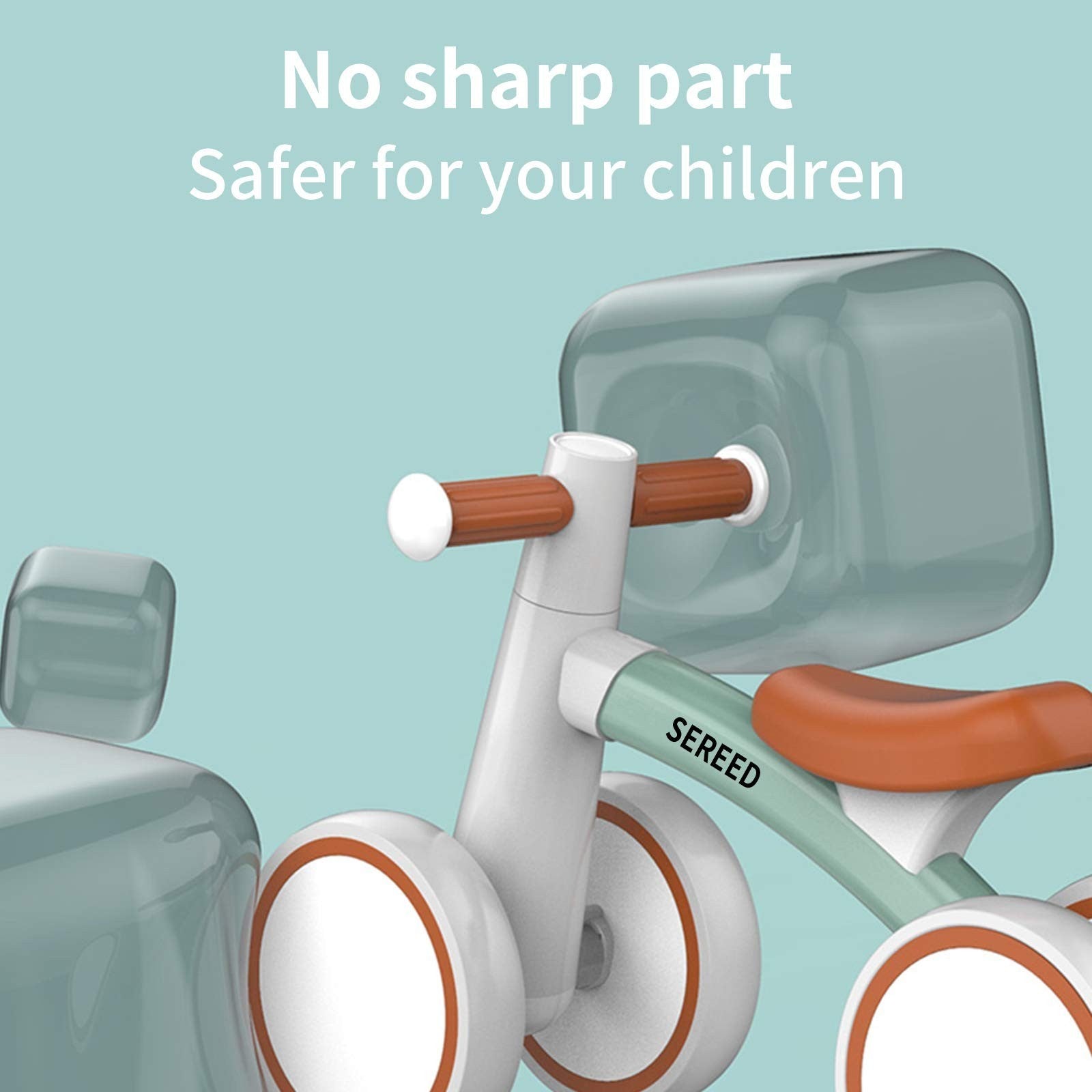 Toddler Balance Bike for 1 Year Old   4 Wheels, First Birthday Gift, 12 24 Month5