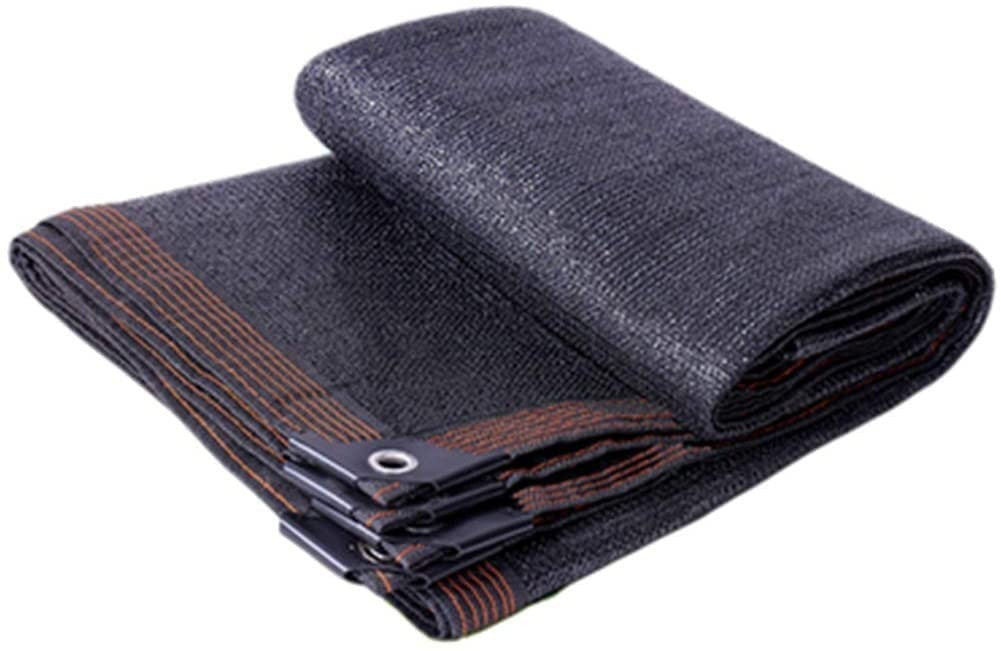 70% Black Shade Cloth 6x12 FT Durable Mesh Tarp with Grommets for Garden, Greenh6