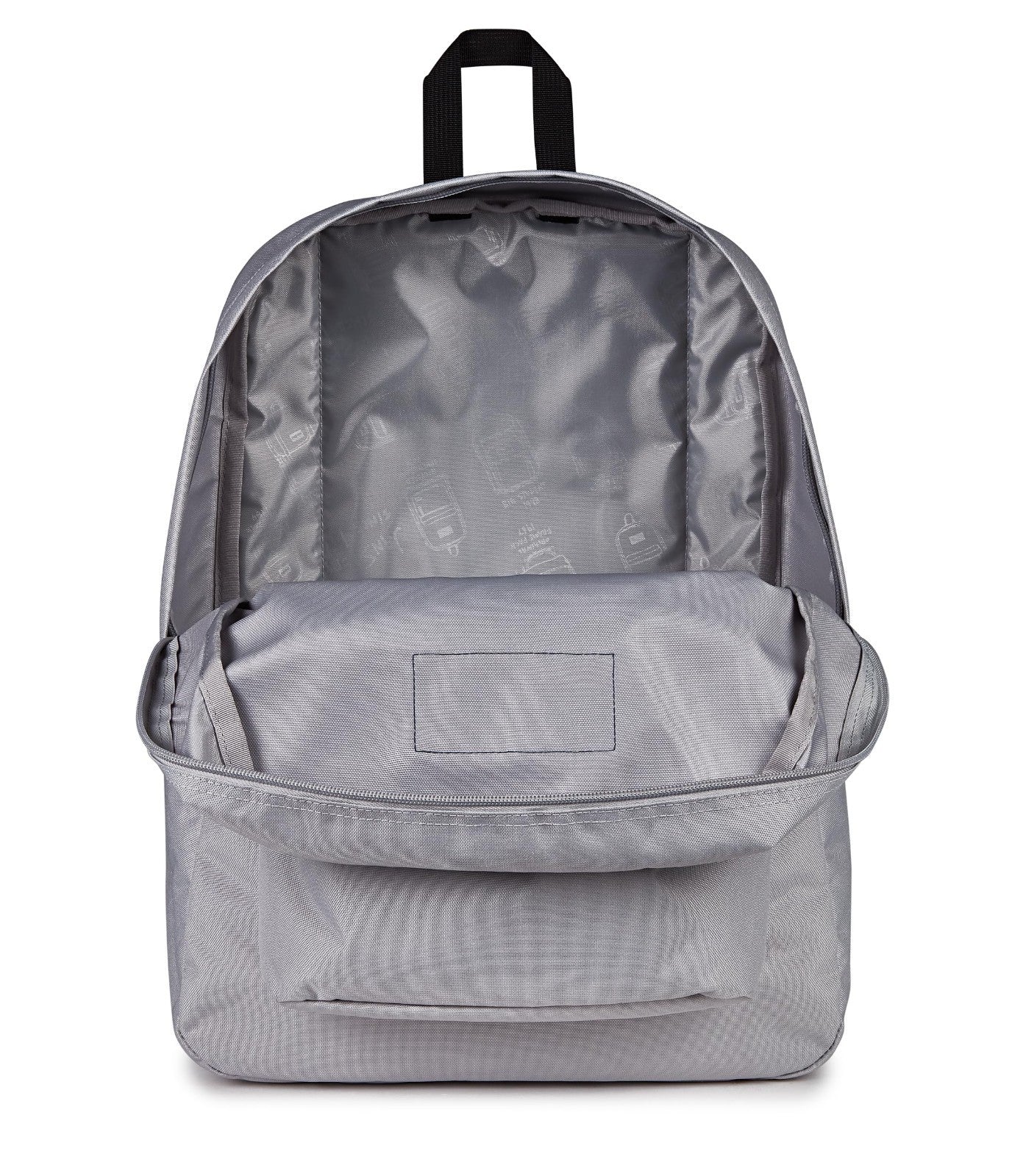 Durable Lightweight Backpack, 1 Main Compartment, Front Utility Pocket, Grey3
