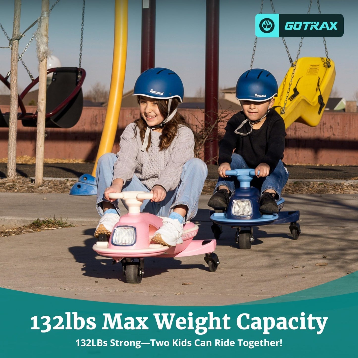 Electric Wiggle Car for Kids 3-8, 12V Battery, Bluetooth, 120 Min Ride Time2