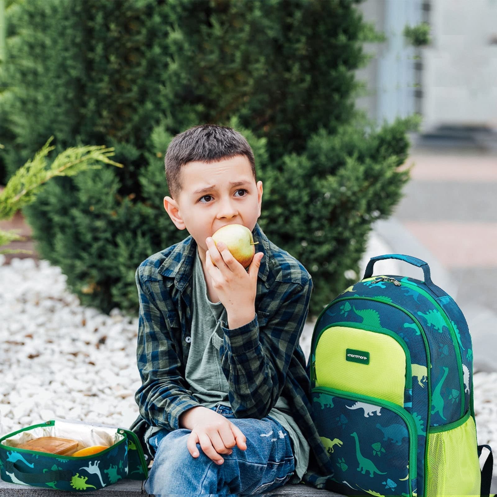Kids Backpack Set for Kindergarten & Preschool, 3-Piece with Lunch Box & Pencil2