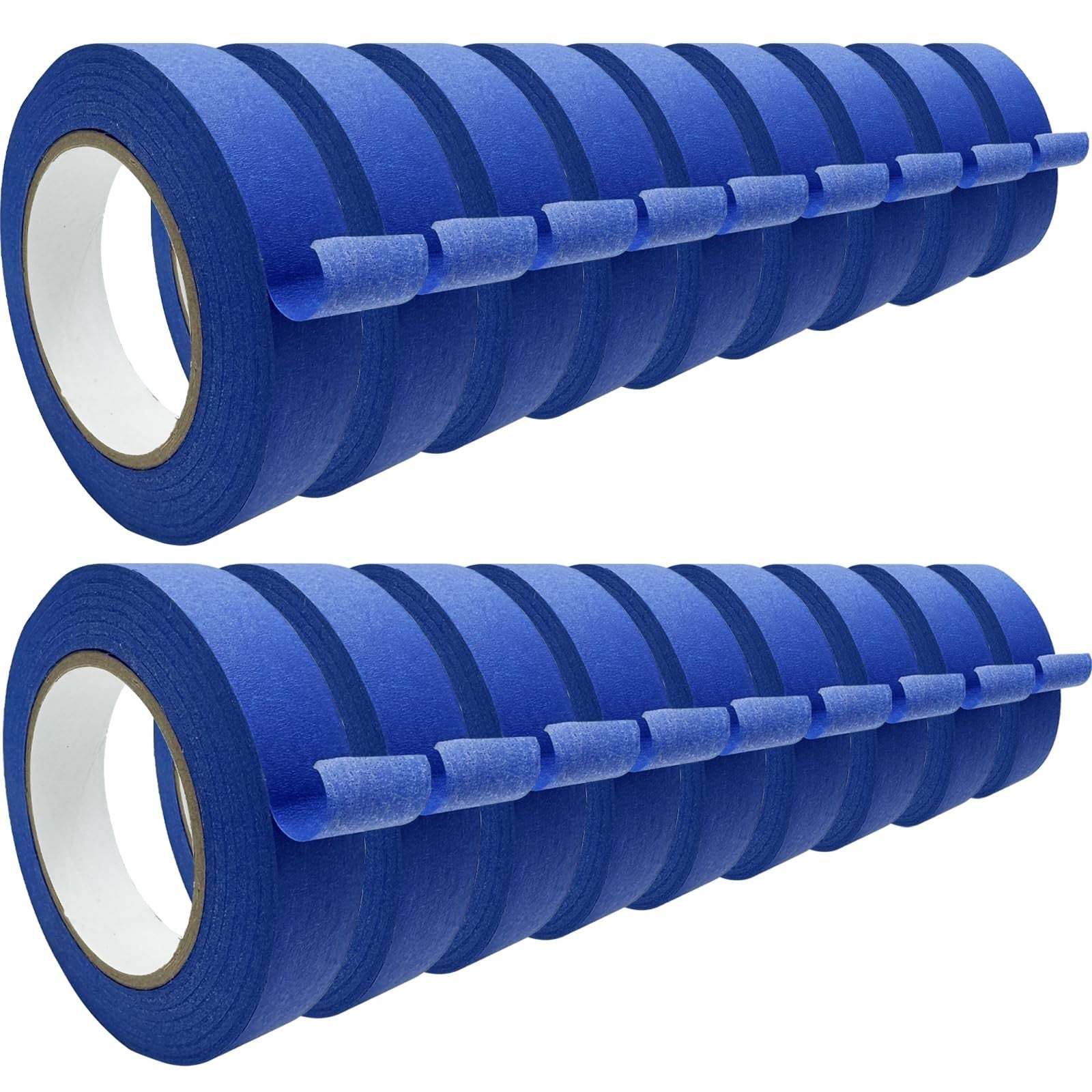 Premium Blue Painters Tape   18 Rolls, Medium Adhesion, Edge Lock, Multi Surface1