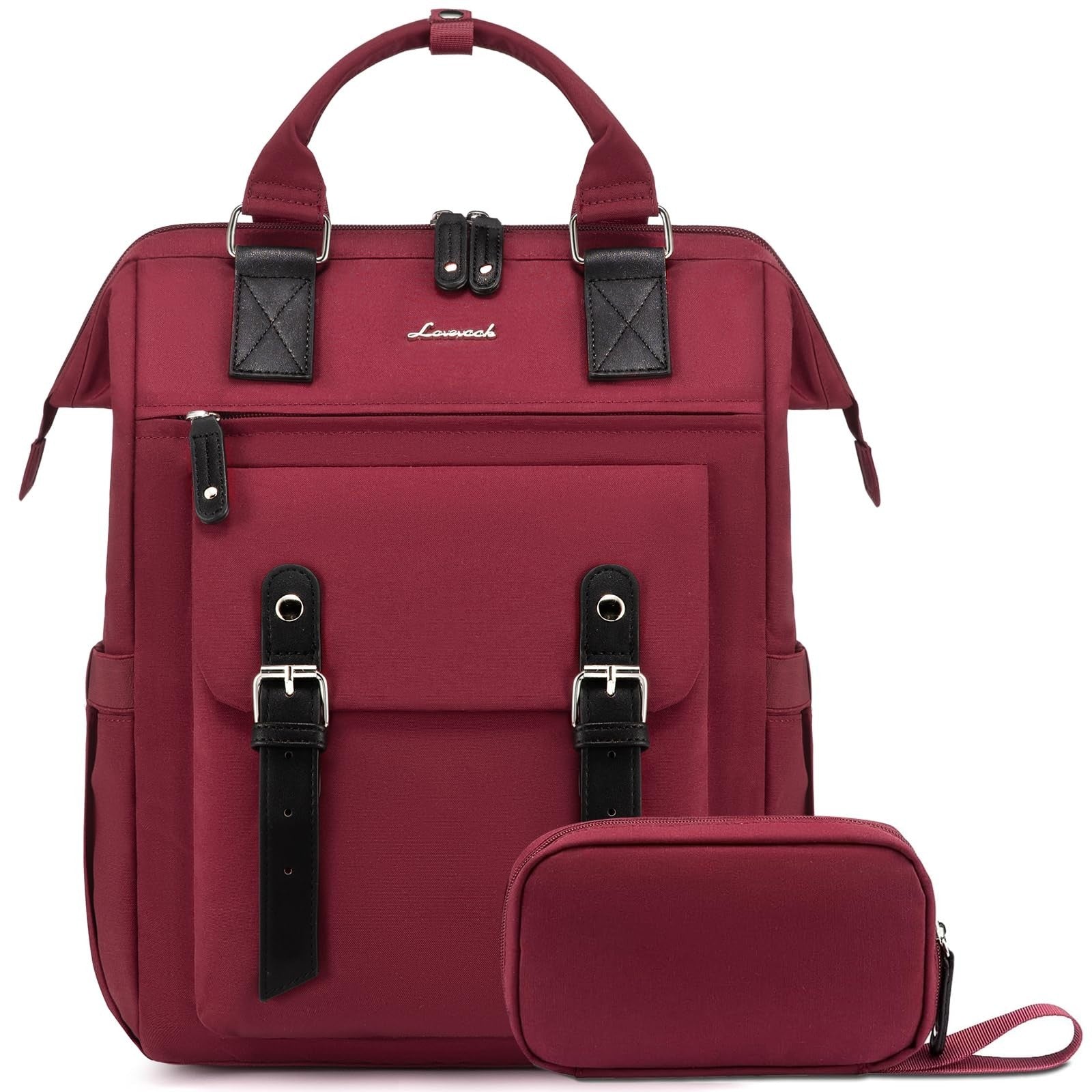 Stylish 15.6" Laptop Backpack for Women   Work, Travel, College, Commuter Bag, W1