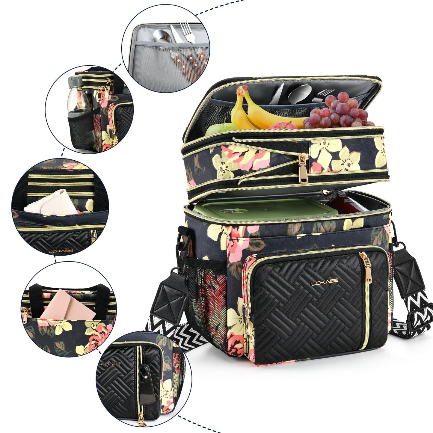 Optimized eBay Title:  "Insulated Lunch Box & Bag for Adults - Large Leakproof5
