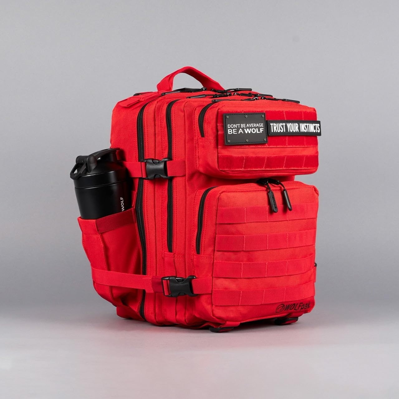Durable 25L Waterproof Gym Backpack, MOLLE Webbing, Laptop Pocket, Athletic Gear5