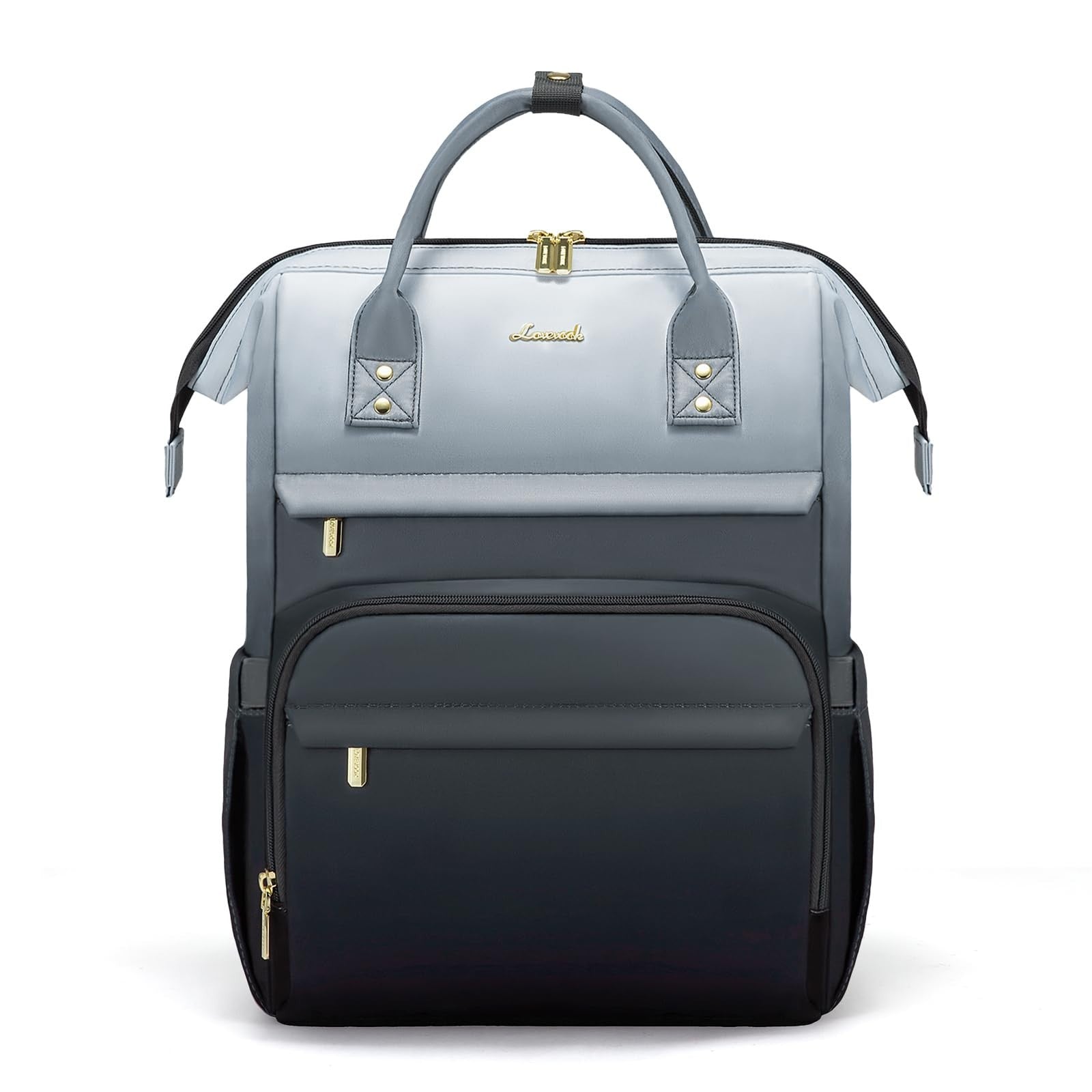 Colorful Gradient Laptop Backpack for Women & Teens, 15.6" School Bookbag Travel1