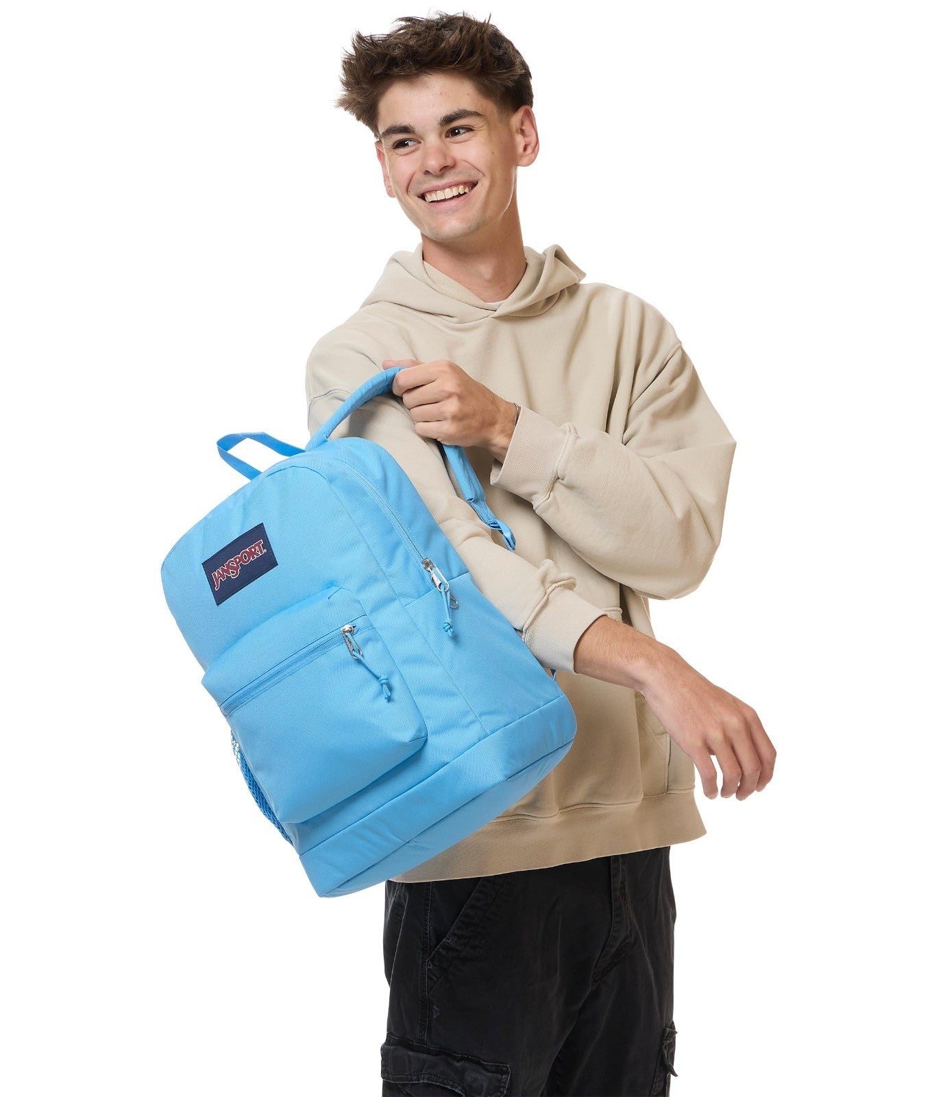 26L Cross Town Plus Backpack   Stylish, Durable, Lightweight, Grounded Grey6