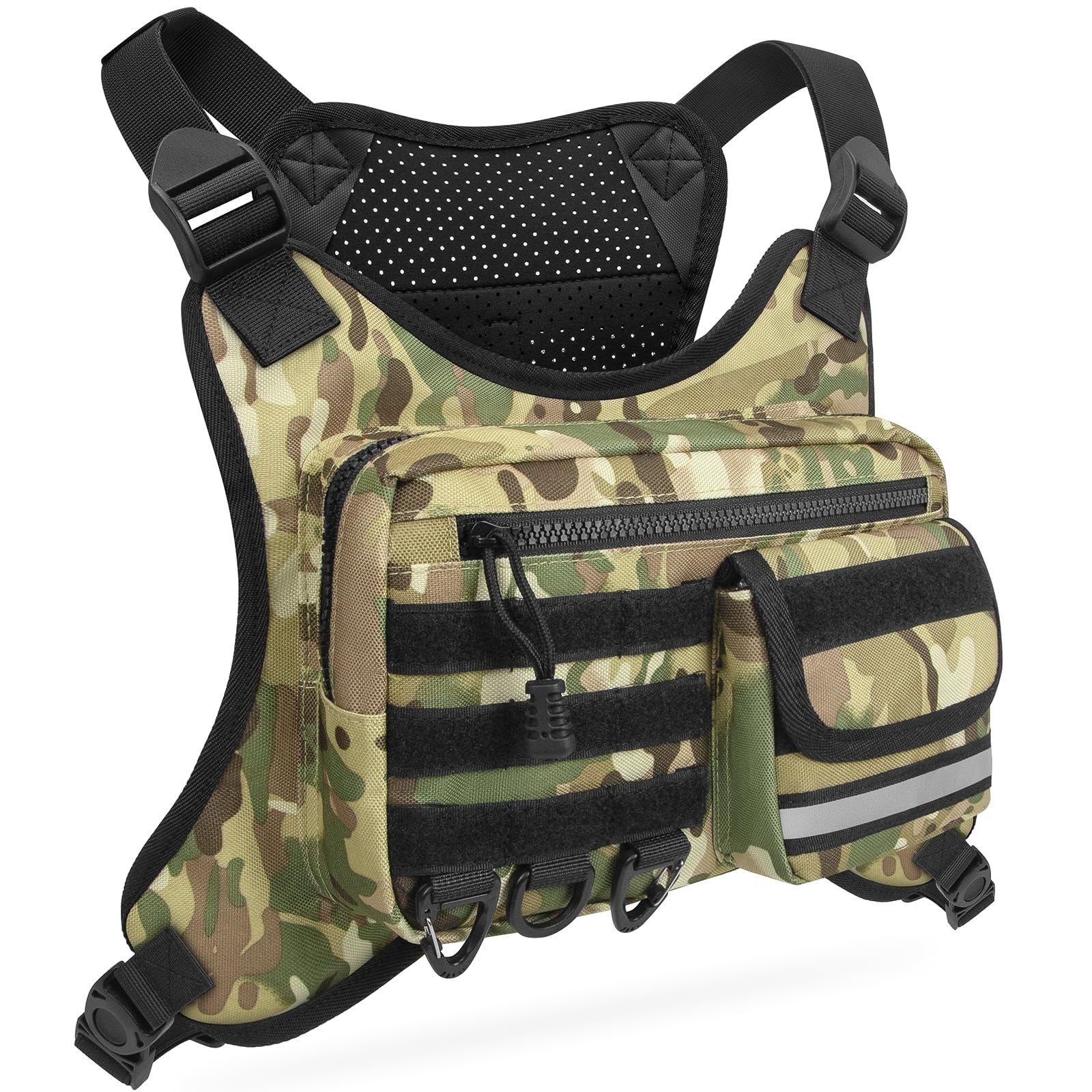 Optimized eBay Title:  "Unisex Chest Bag for Outdoor Sports - Running, Cycling,1