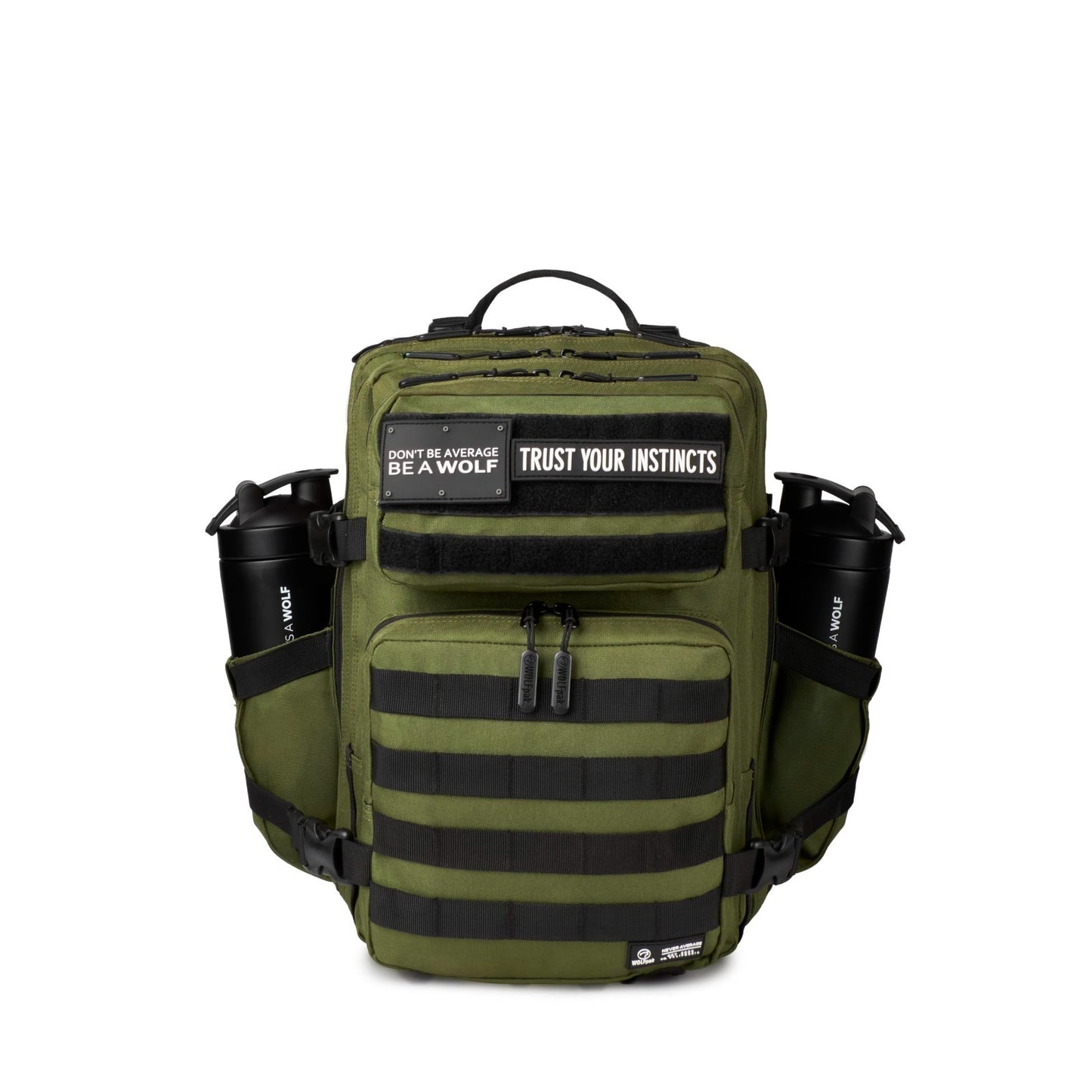 Durable 25L Waterproof Gym Backpack   1000D Oxford, MOLLE Webbing, Laptop Pocket1