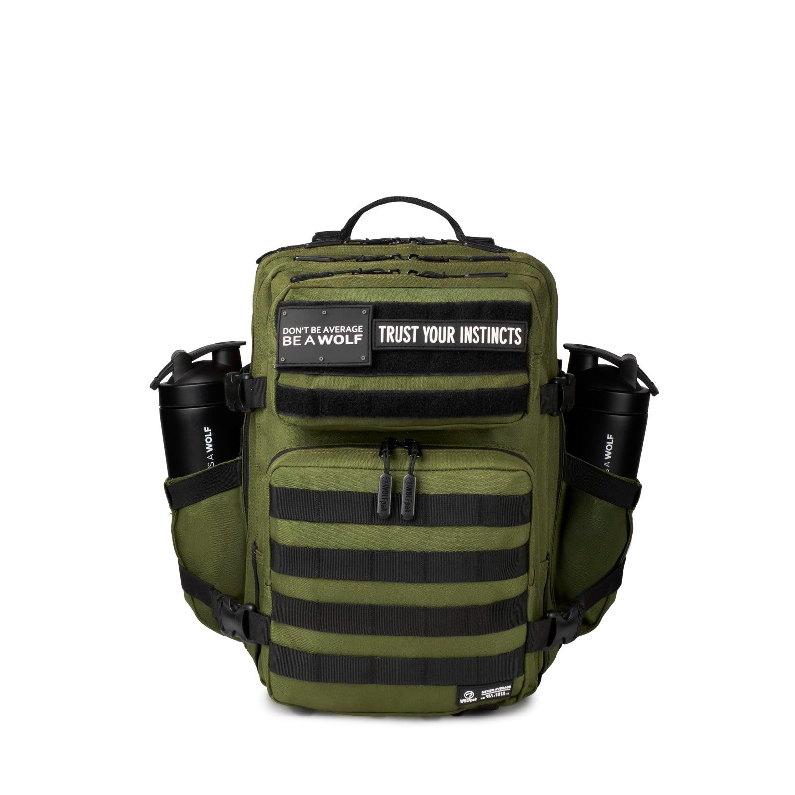 Durable 25L Waterproof Gym Backpack   1000D Oxford, MOLLE Webbing, Laptop Pocket1