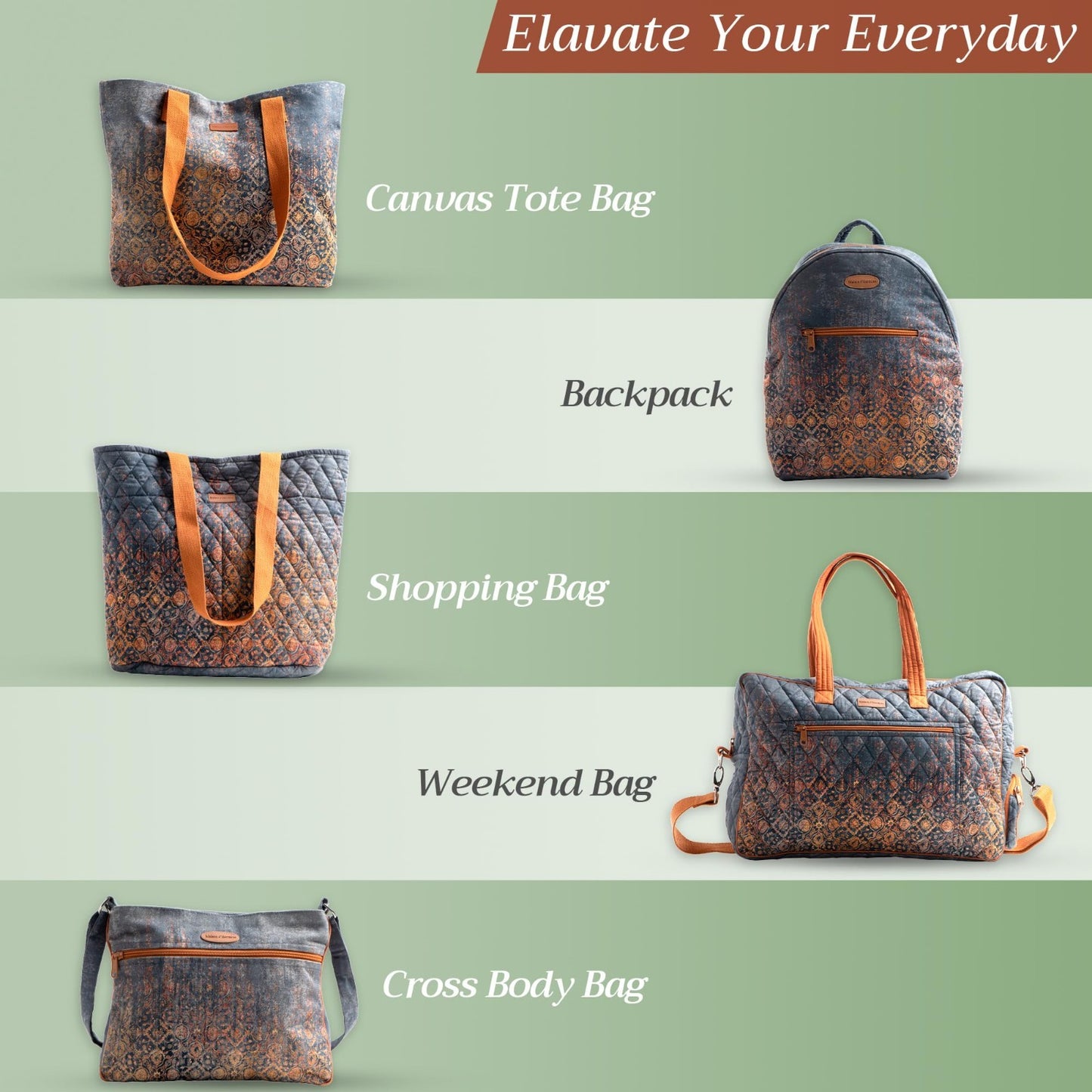 Stylish Cotton Shoulder Bag for Women   Versatile Handbag, Perfect for Everyday6