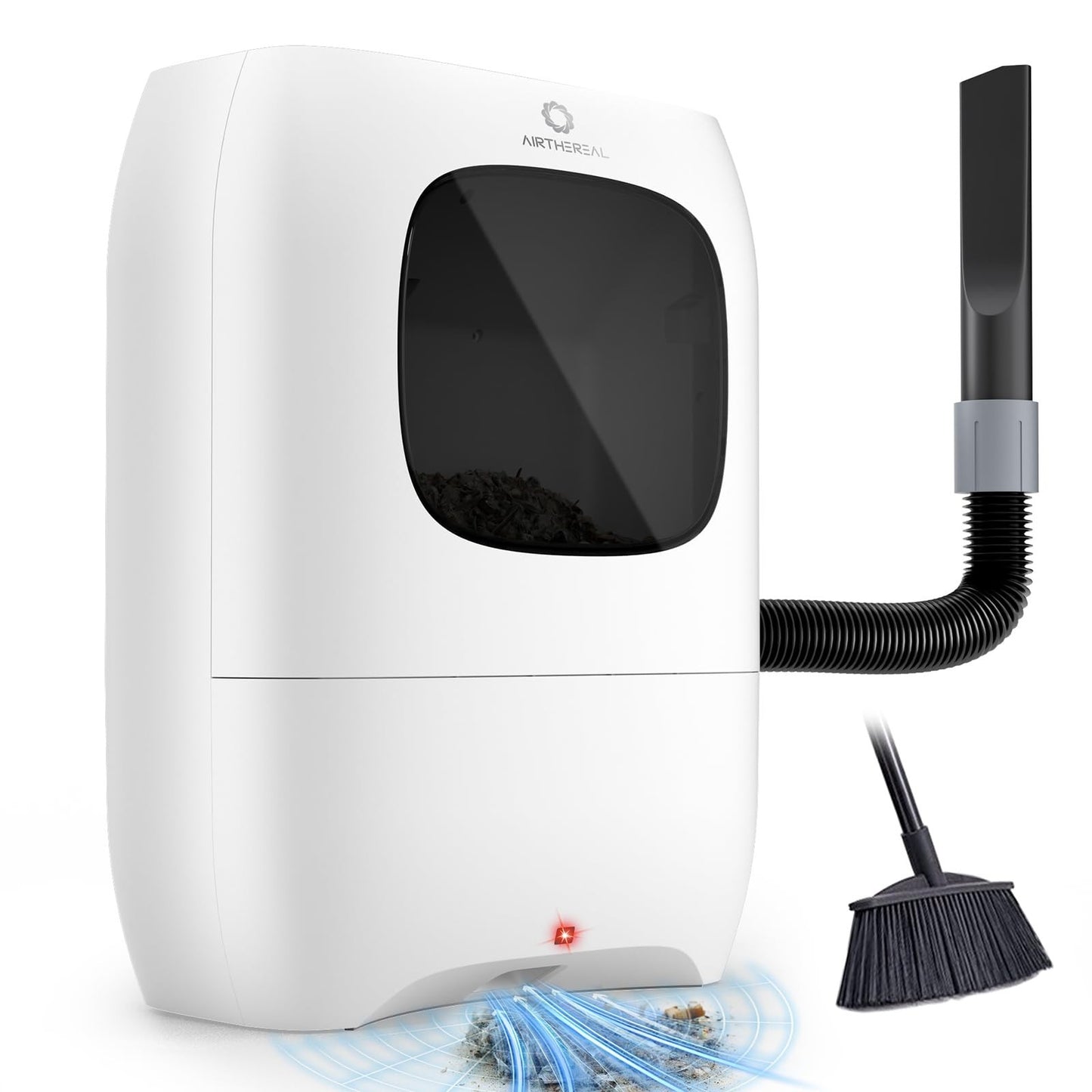 Touchless Vacuum Automatic Dustpan, Auto Sensor, 20Kpa Power, HEPA Filtration, 71
