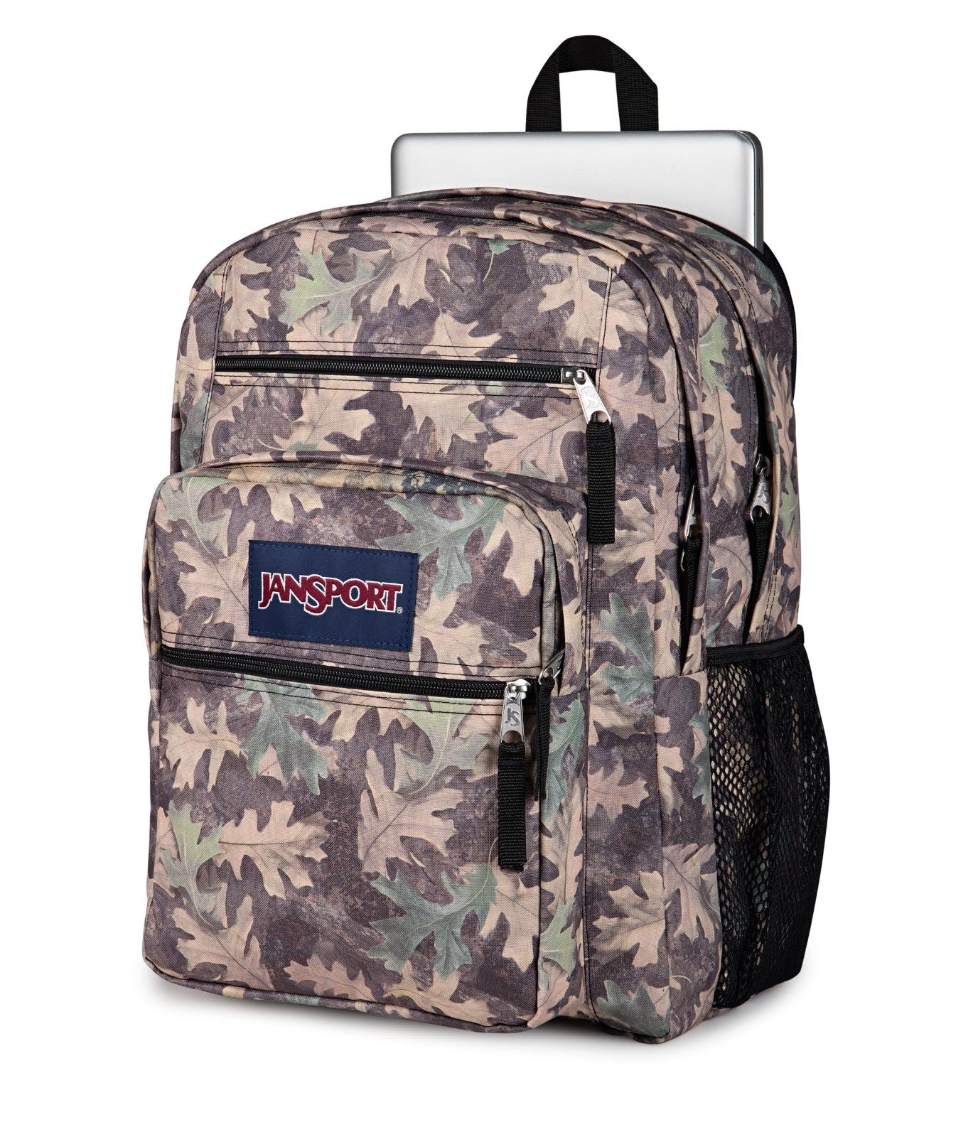 Laptop Backpack for 15" Laptop   Ergonomic Straps, 2 Compartments, Woodland Camo3