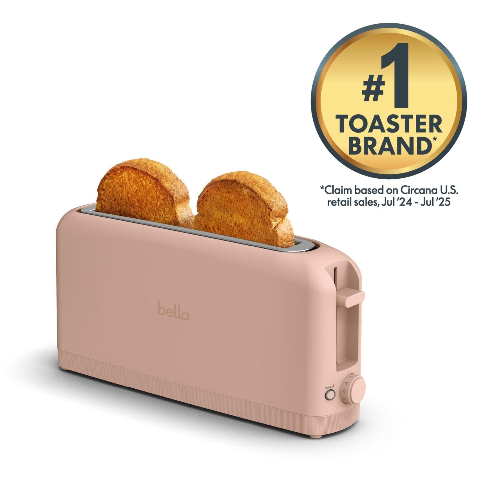 2 Slice Slim Toaster, Long Slot & Extra Wide, Compact Design, Kitchen Essential4