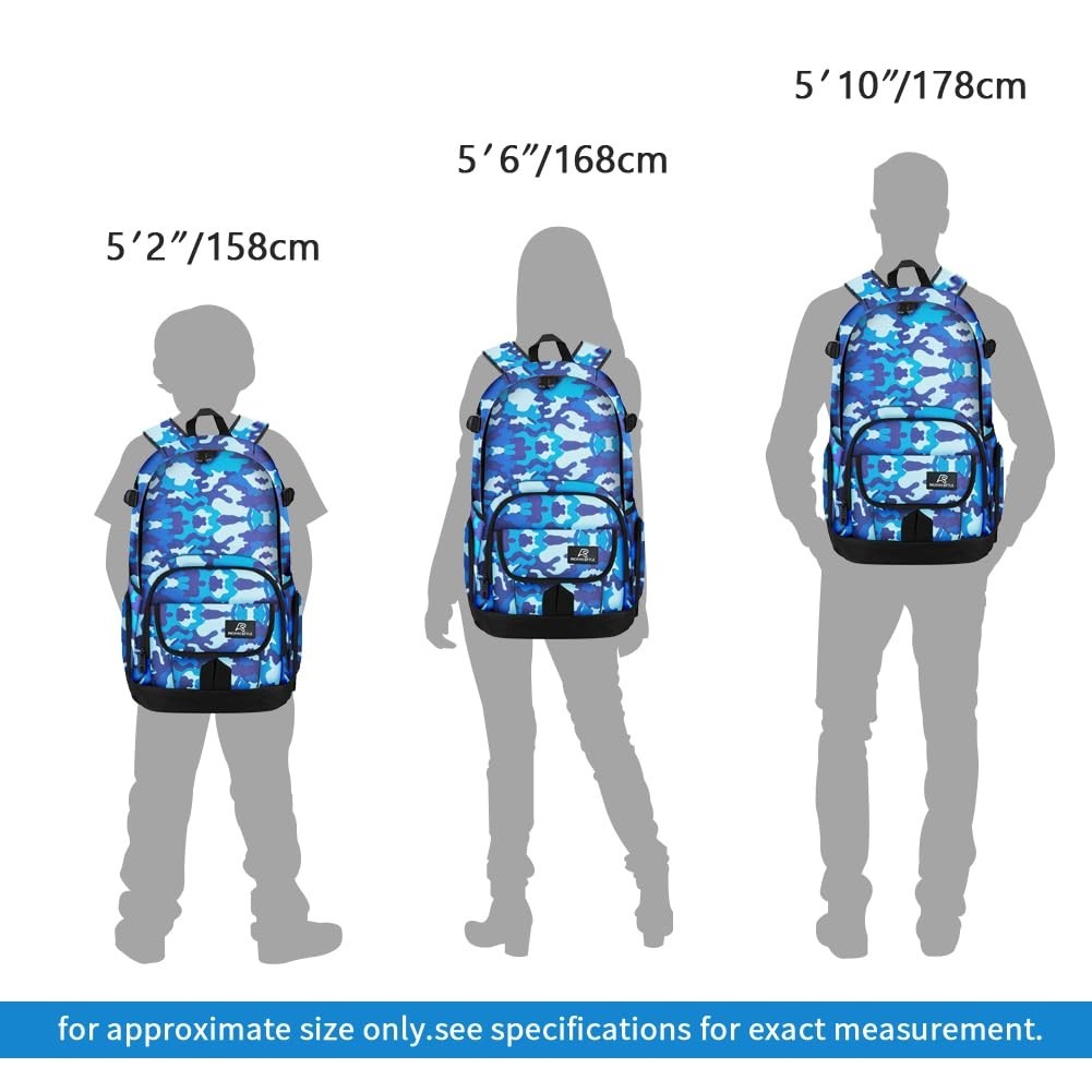 Lightweight School Backpack Travel Bag for Men & Women   College & Travel Use4