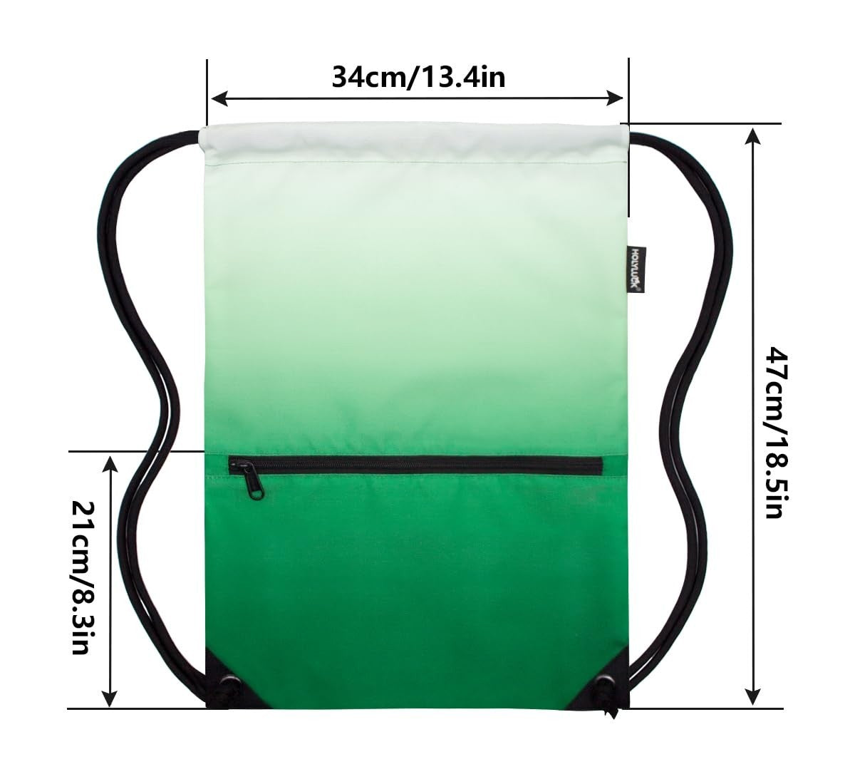 Drawstring Backpack Gym Bag, Lightweight Sport Sackpack for Travel & Fitness2