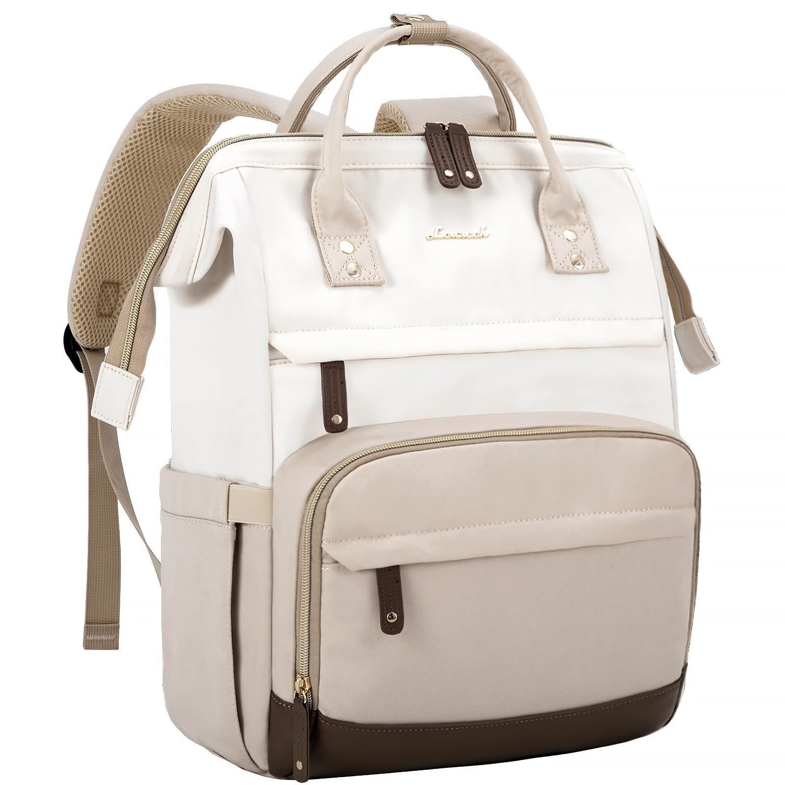 Stylish 15.6" Laptop Backpack for Women, Large Capacity, Waterproof College Bag,1