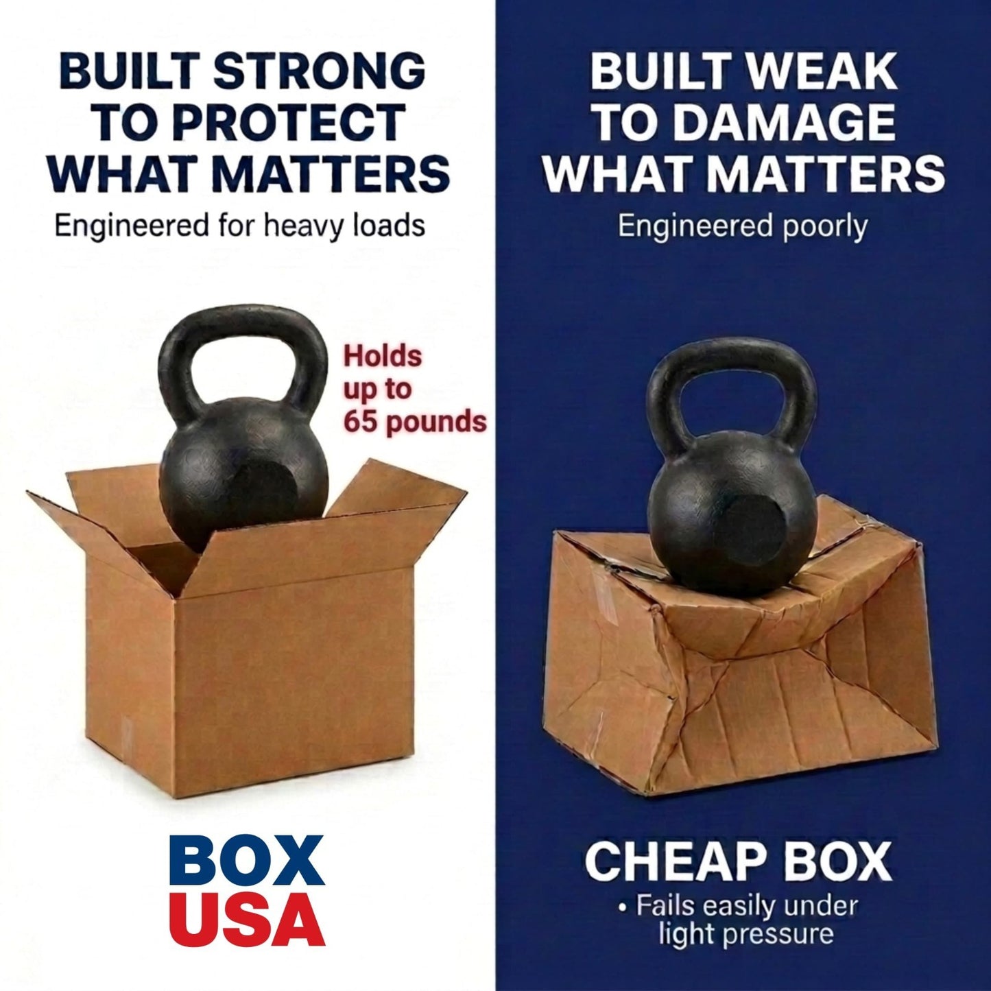Large Corrugated Moving Boxes 20"x20"x15" (12 Pack)   Heavy Duty Shipping & Stor3
