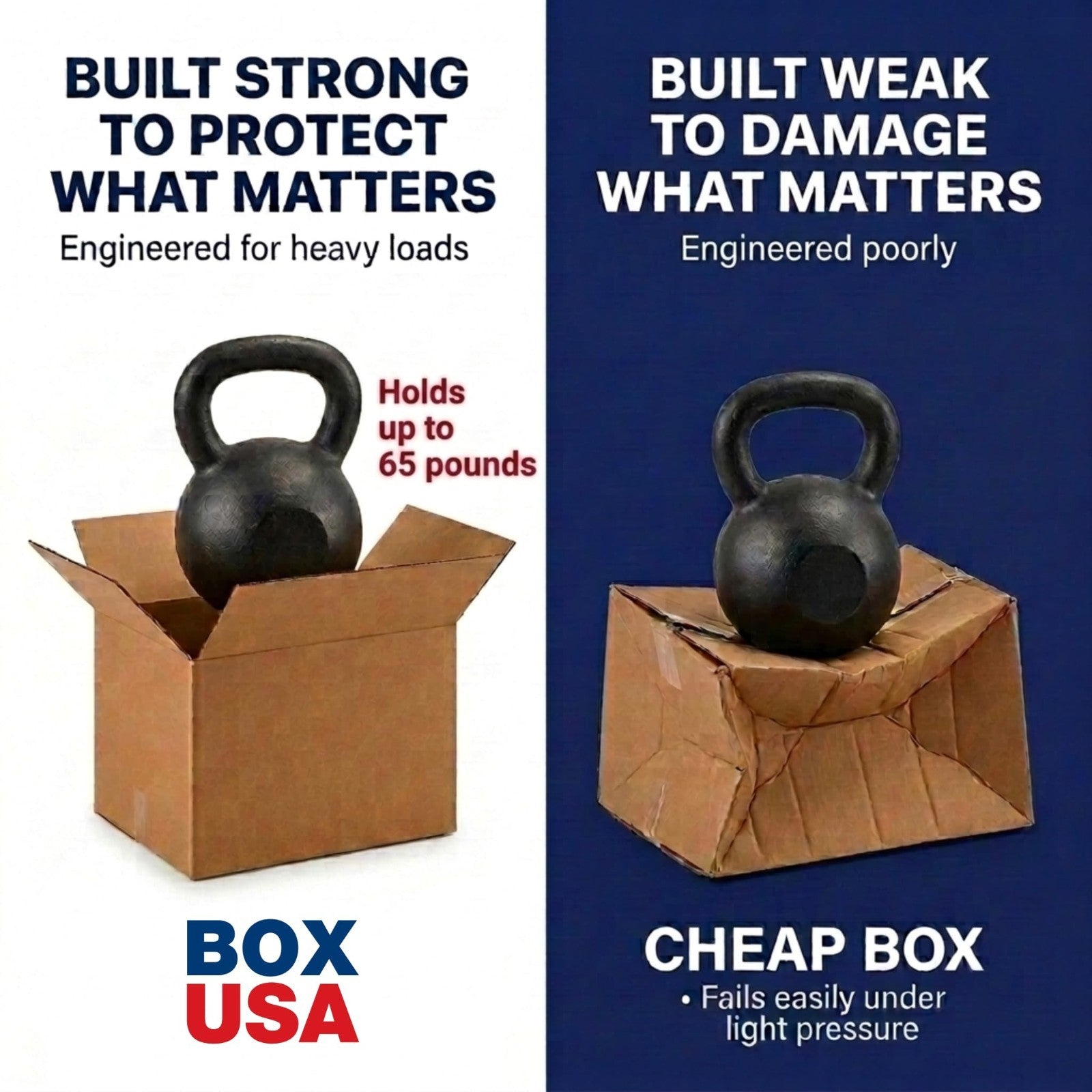 Large Corrugated Moving Boxes 20"x20"x15" (12 Pack)   Heavy Duty Shipping & Stor3