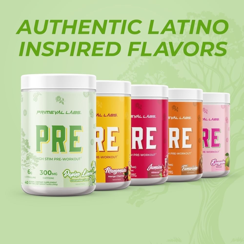 High-Stim Pre Workout Powder | Energy, Focus & Performance | 300mg Caffeine | 407