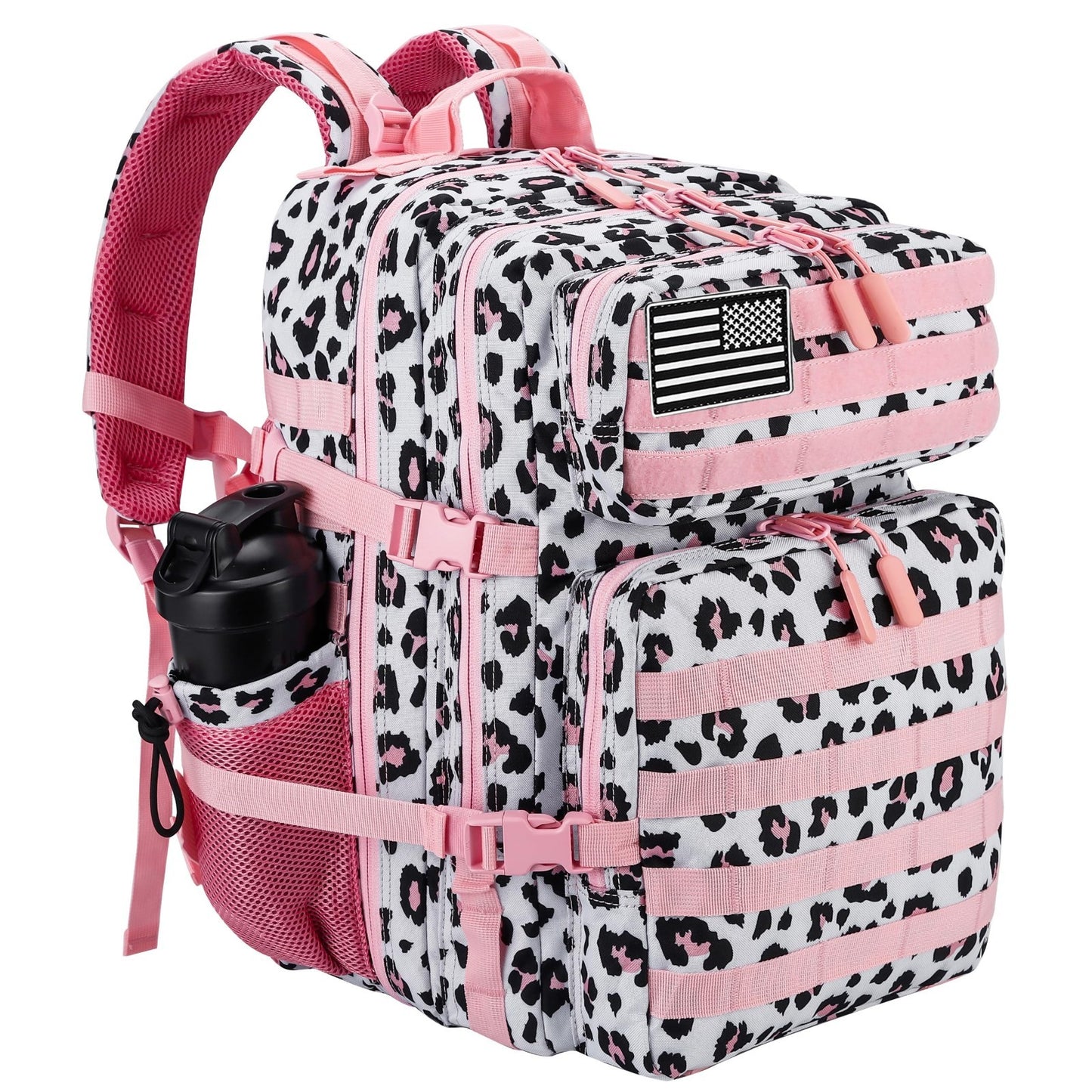 Tactical 45L Military Backpack for Men & Women   3 Day Assault Rucksack, Molle S1