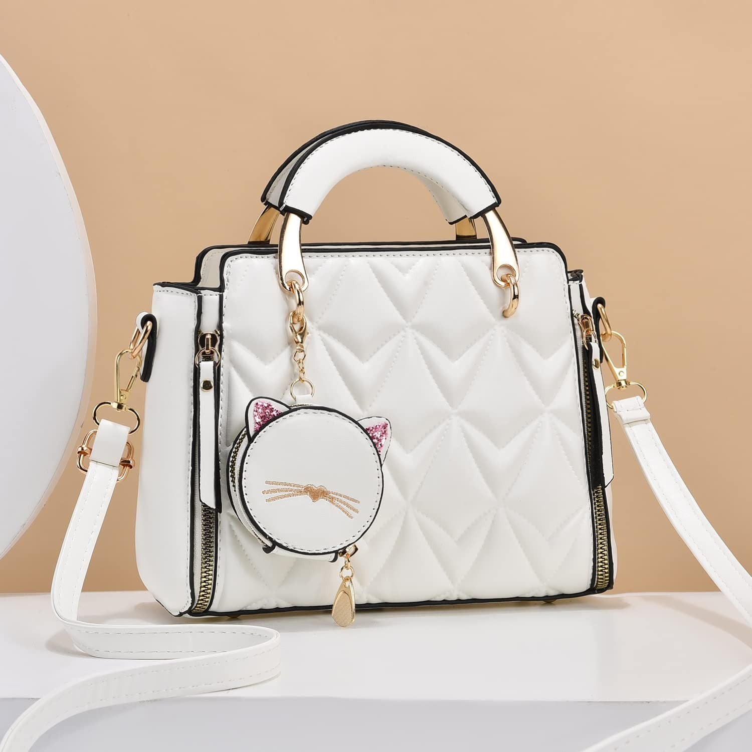Stylish Women's Crossbody Handbags - Top Handle Satchel & Small Tote Bags7