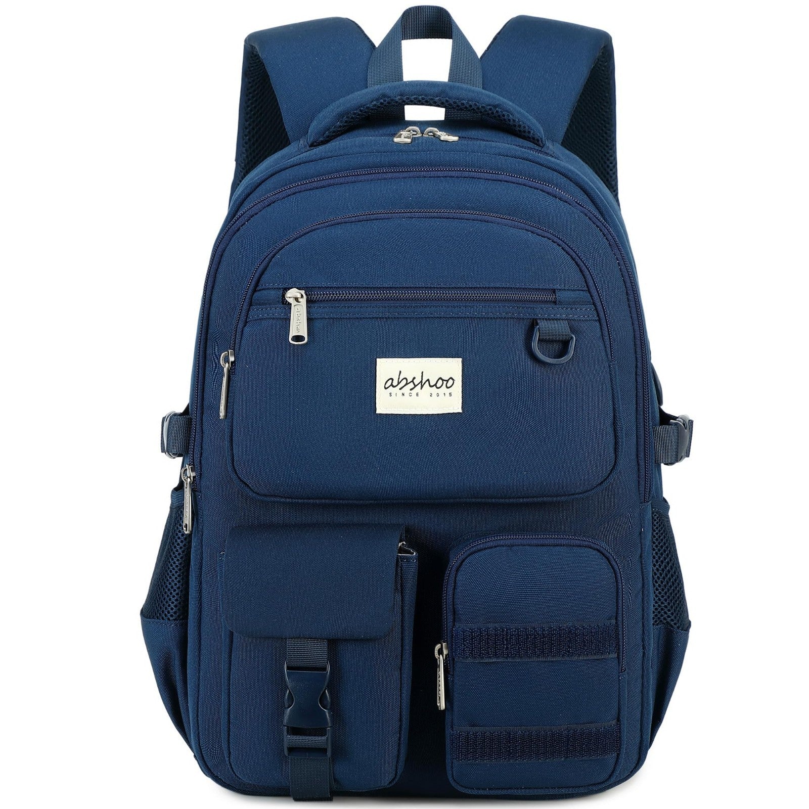 Large Heavy Duty Backpack for School & College, Multi Pocket Travel Bookbag1