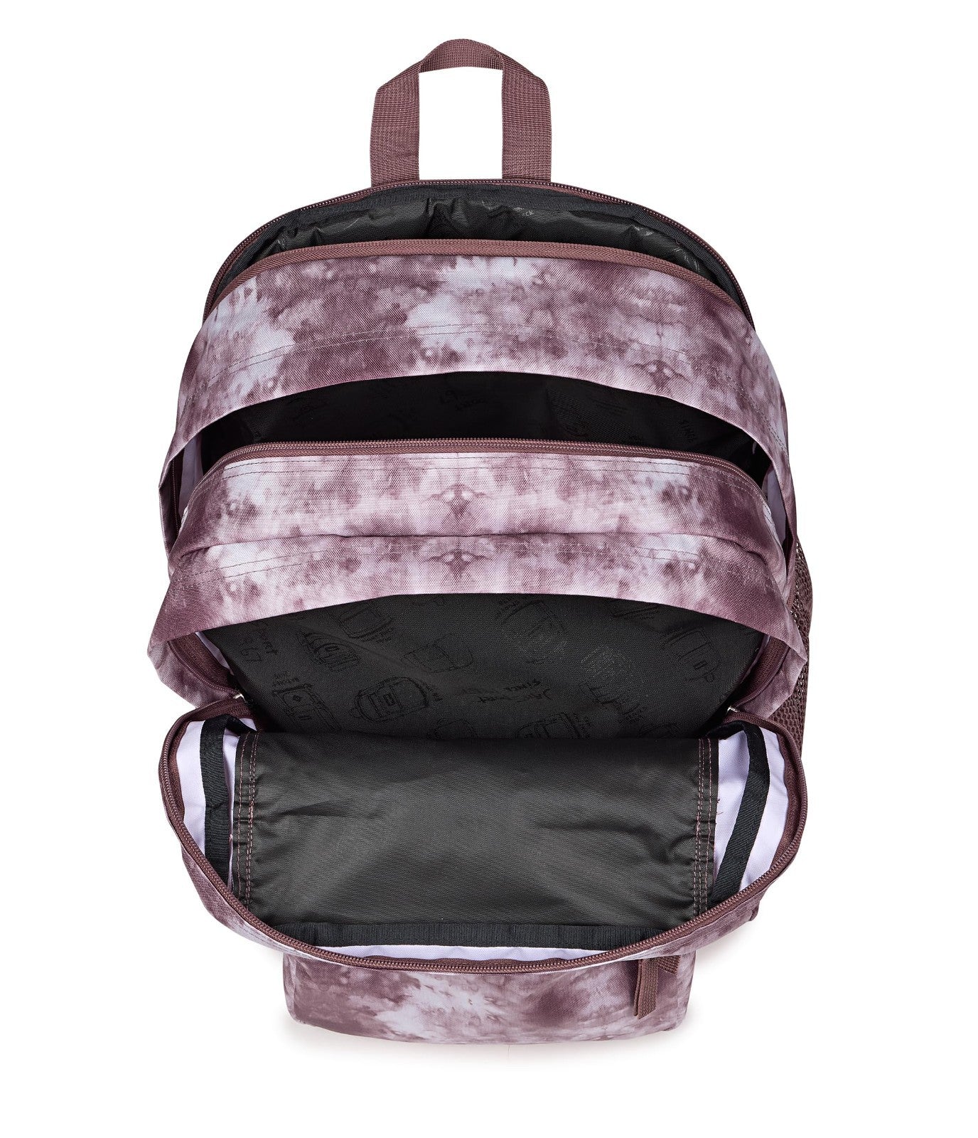 Ergonomic Laptop Backpack with 2 Compartments, 15” Sleeve, Haul Handle   Ice Dye5