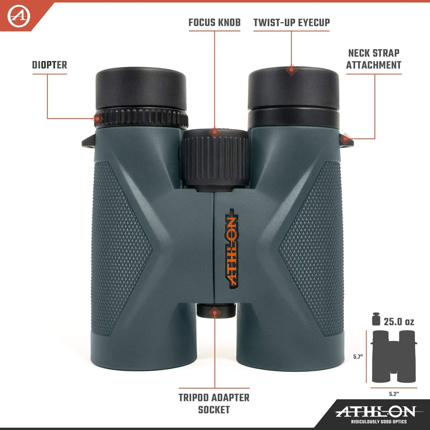High Powered 8x42 UHD Binoculars with ED Glass for Hunting, Birdwatching & Outdo5